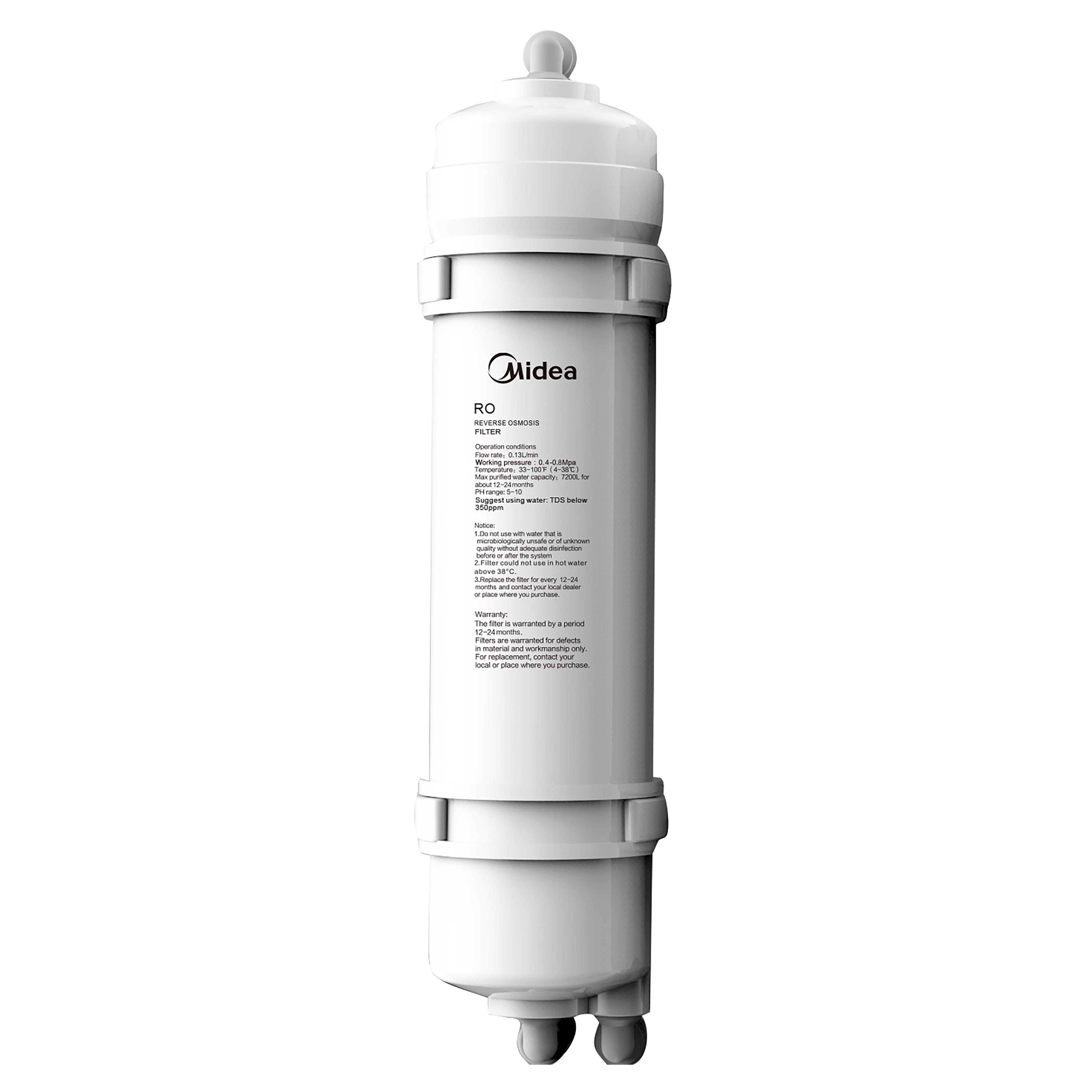 Filtro per sistema idrico, Nimoa 50/75/100 GPD Filtro a membrana per osmosi inversa per uso domestico Filtro per sistema idrico RO(2012-100G