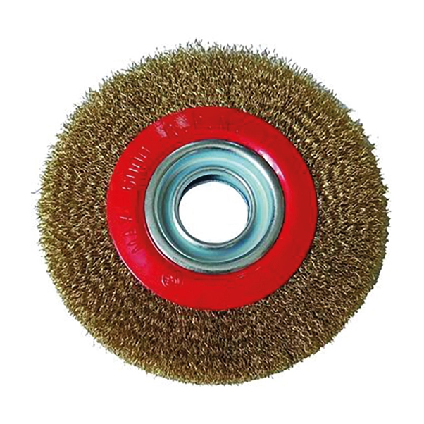 Spazzola Circolare In Acciaio Per Mola Da Banco - Foto 4