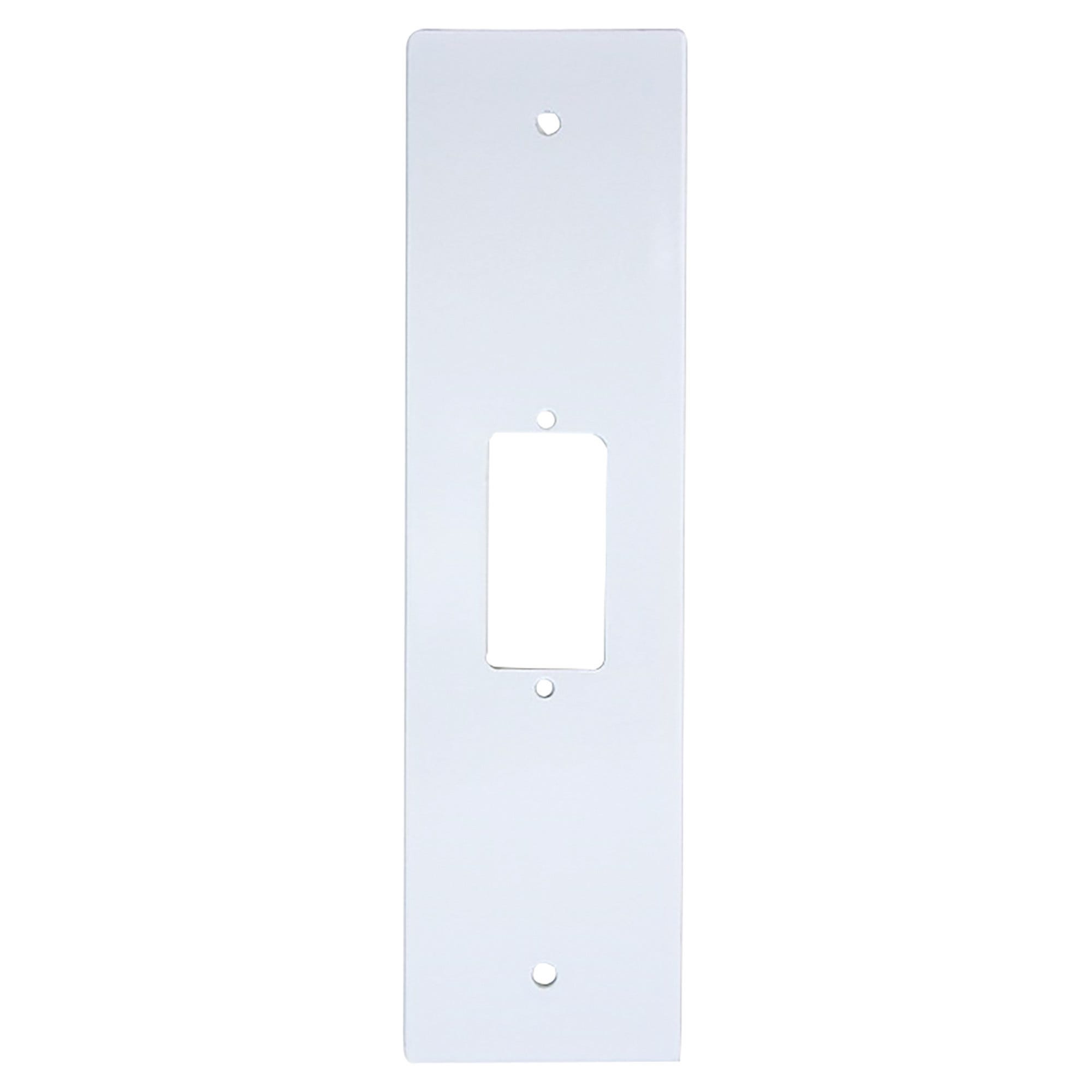 Placca Cieca Sames Per Avvolgitore Serie Erre, Dimensioni 57x200 Mm Interasse 165 Mm Anodizzato Argento - Foto 5