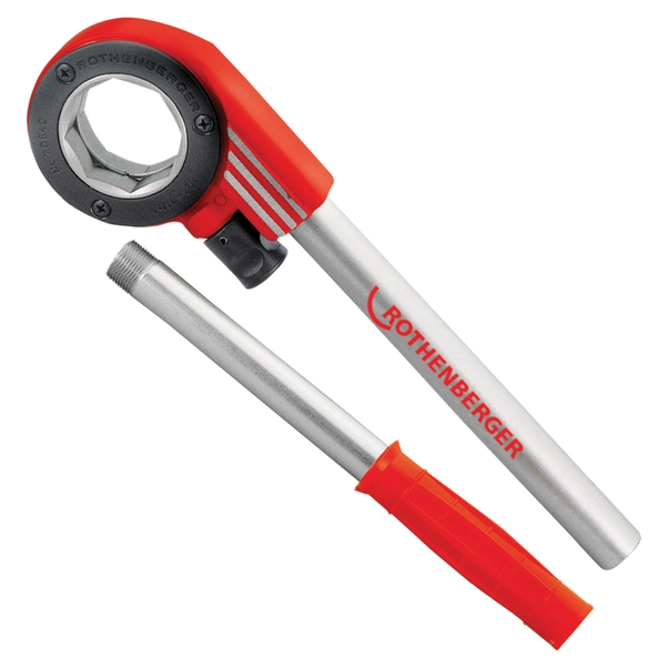 Filetto Industriale Rothenberger 3/4 Per Filettatura Conica - BSPT Destra, Ganasce Intercambiabili - Foto 7