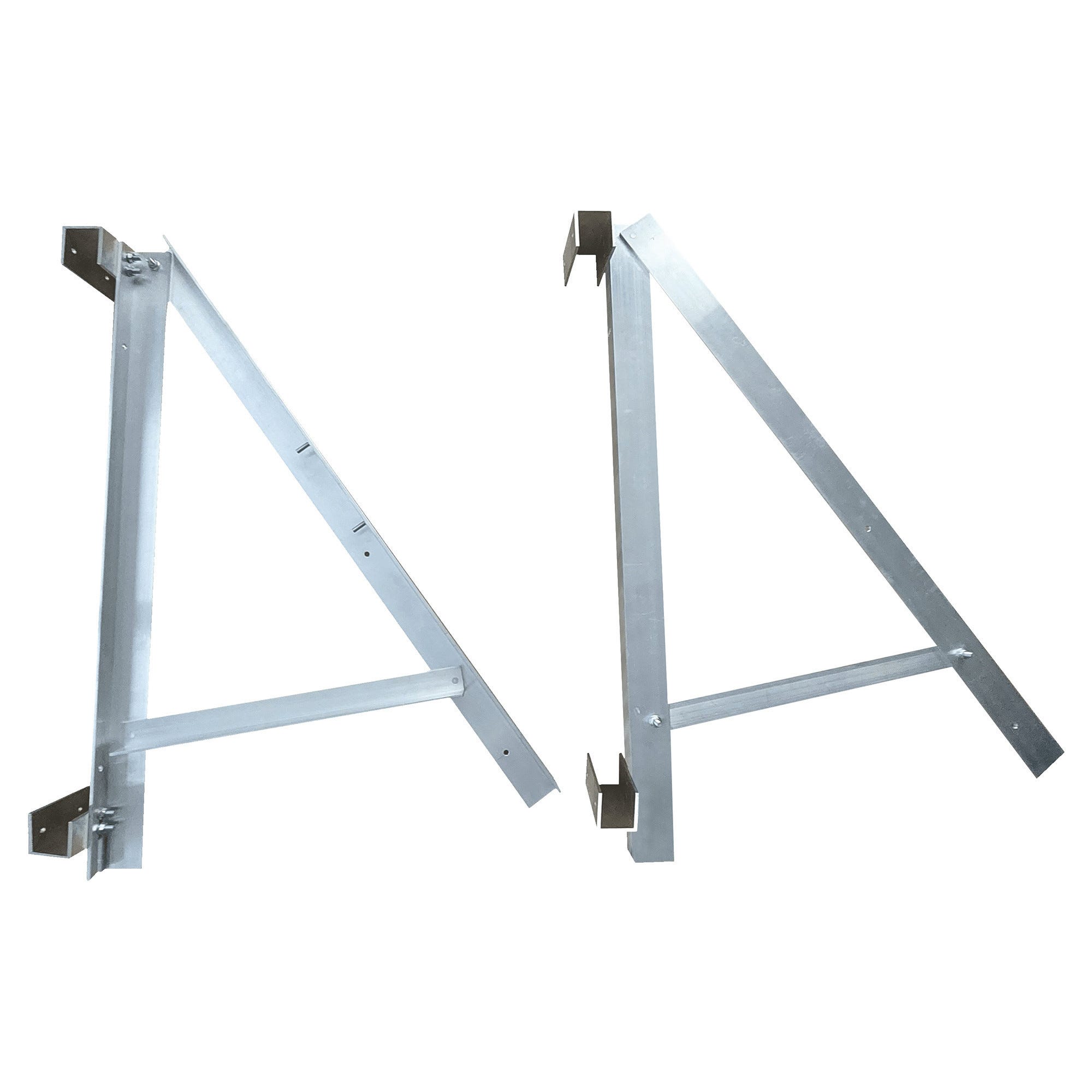 Staffa Di Montaggio Inclinabile Per Pannello Solare SPARK – Per Camper, Roulotte E Barche – 2 Supporti In Alluminio 5052