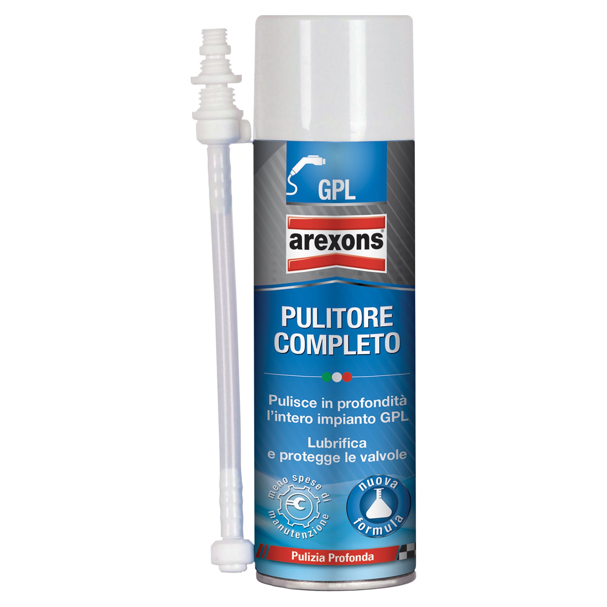 ADDITIVO GPL AREXONS 120 ml PULITORE COMPLETO SISTEMA ALIMENTAZIONE