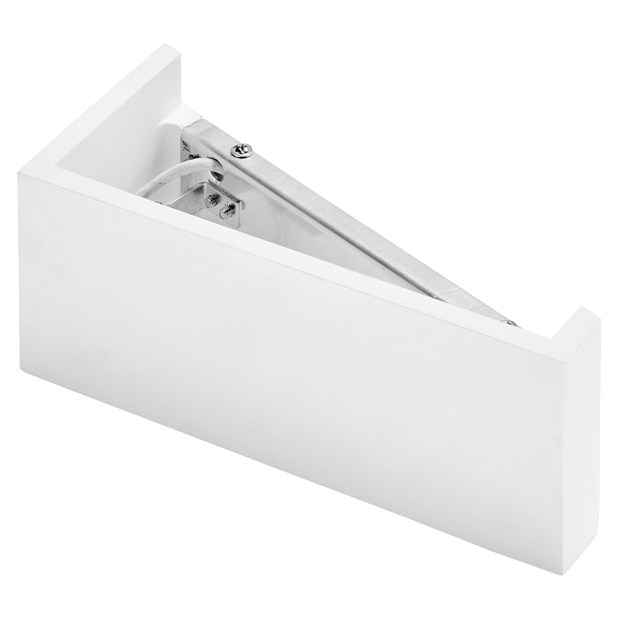 APPLIQUE SFORZIN TRIANGOLO PICCOLO TEOS 2xG9 FINO 40W DIMENSIONI 22,5x9