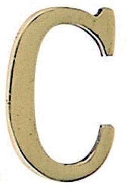 Lettera In Ottone Con Pioli - Decorazione Da Parete, Lettera E 40 Mm, Per Iniziali O Nomi - Foto 8