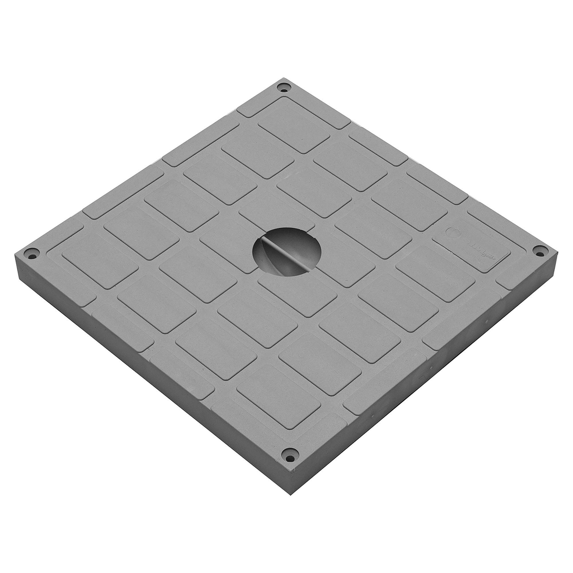 TATAY Coperchio Cestino Portaoggetti Bohol | Compatibile con Cestini Organizzatori 12L e 20L | Design Stabile, Impilaggio Sicuro | Plastica Riciclata Senza BPA | 30,5x39,5x1,4 cm, Verde