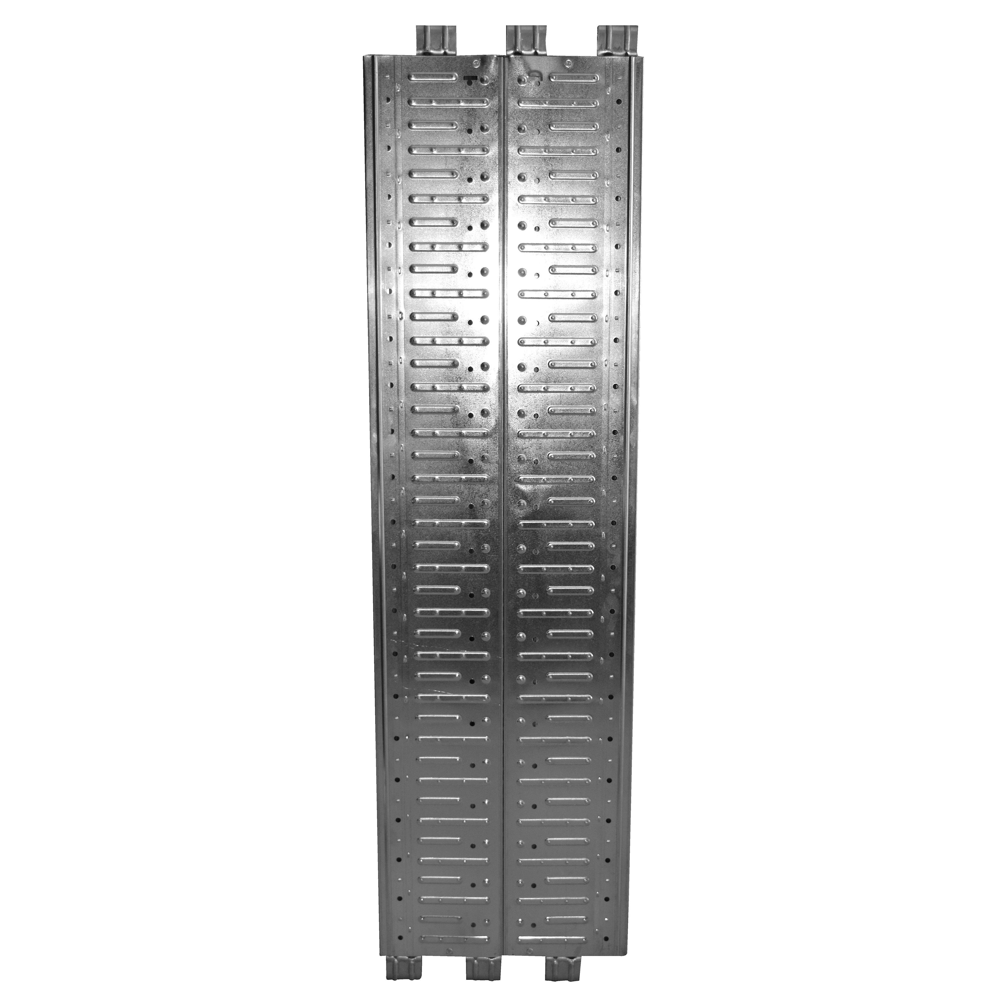 Tavolo Da Lavoro In Legno Di Pino Con Piano Zincato - 80x40x117 Cm | Con Ripiano, 3 Cassetti E Ganci - Foto 7