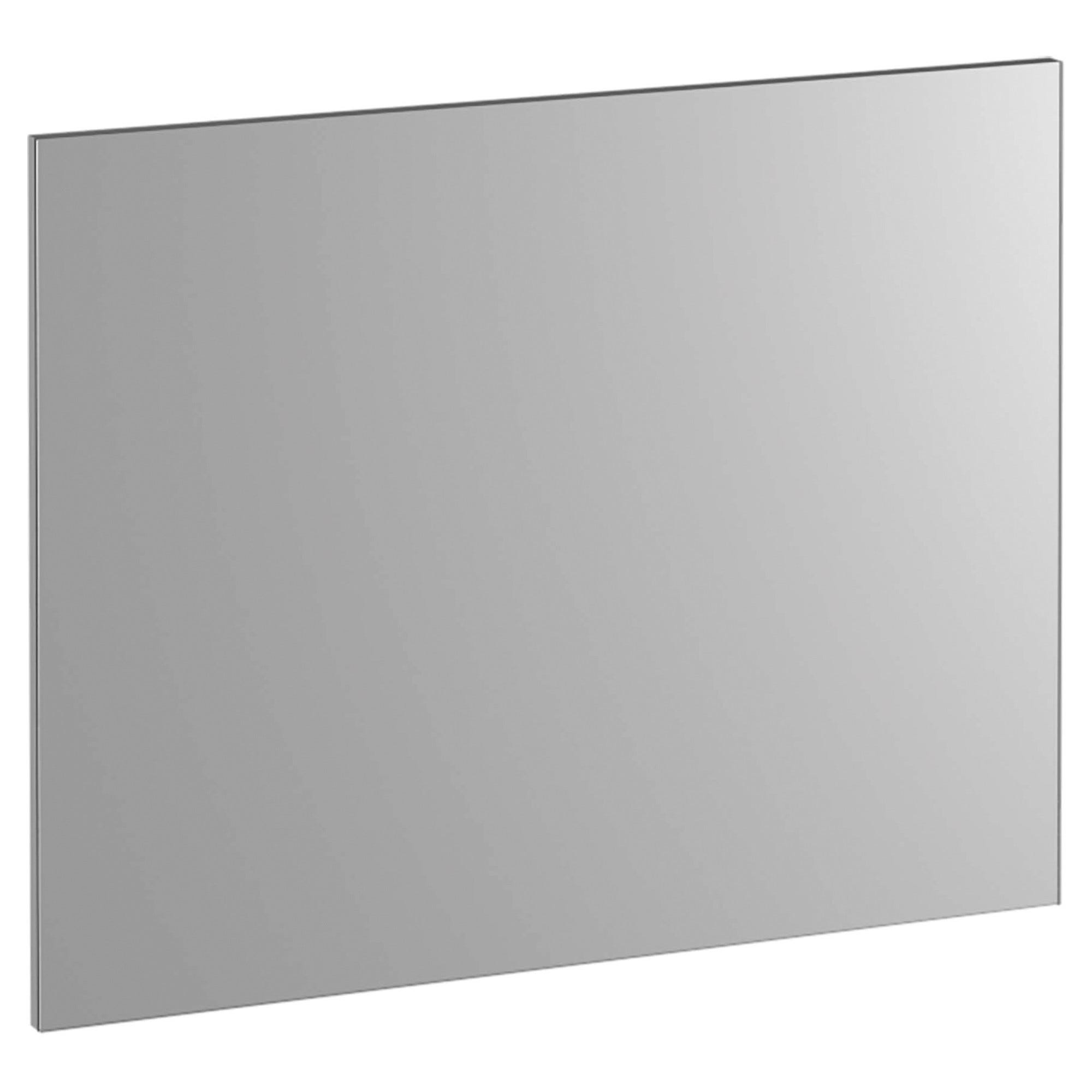 Specchio Da Bagno San Marco Filo Lucido 100x80 Cm – Con O Senza LED, Montaggio A Parete Facile, Design Moderno