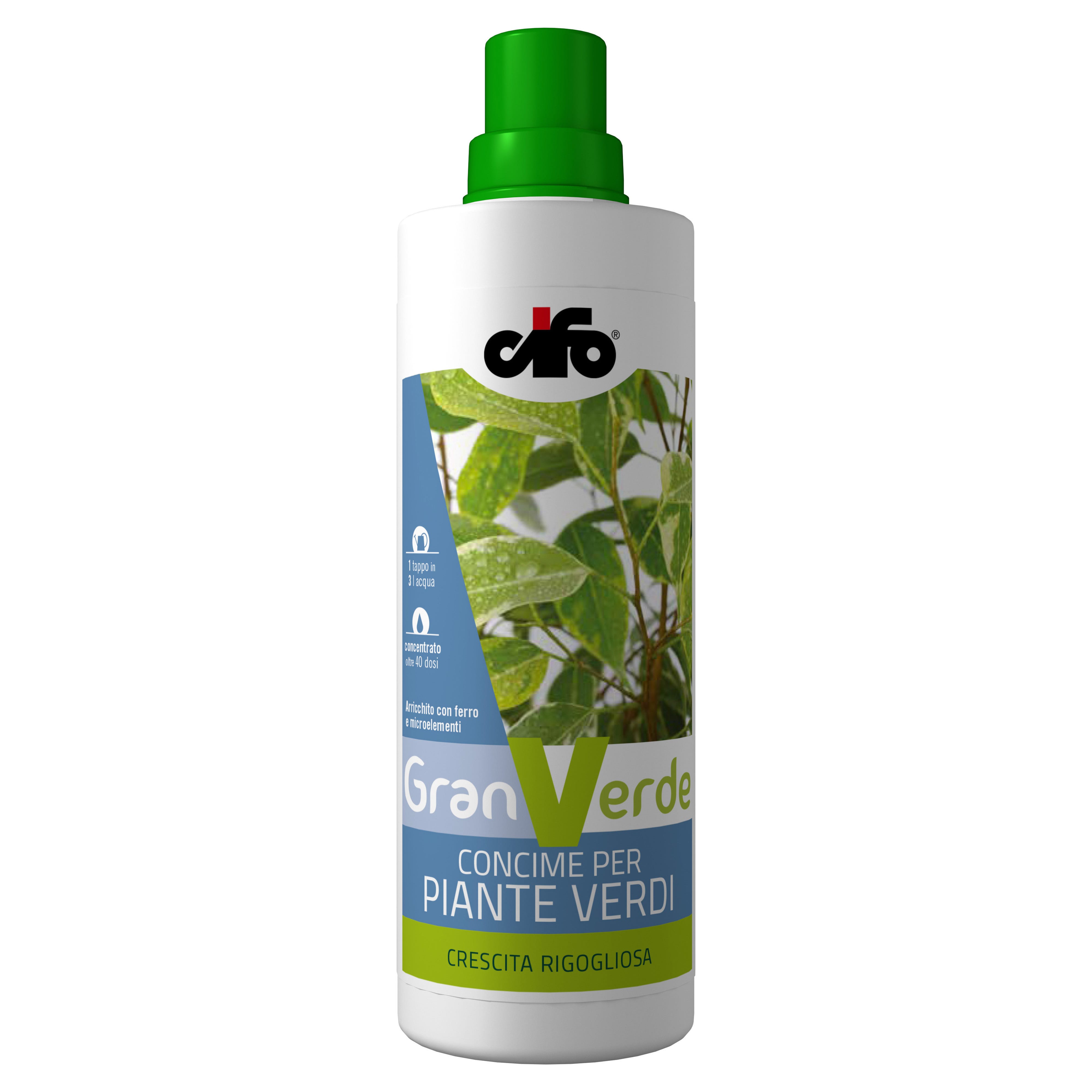 CONCIME PIANTE VERDI LIQUIDO GRANVERDE CIFO PRONTO EFFETTO 1 Kg Tecnomat