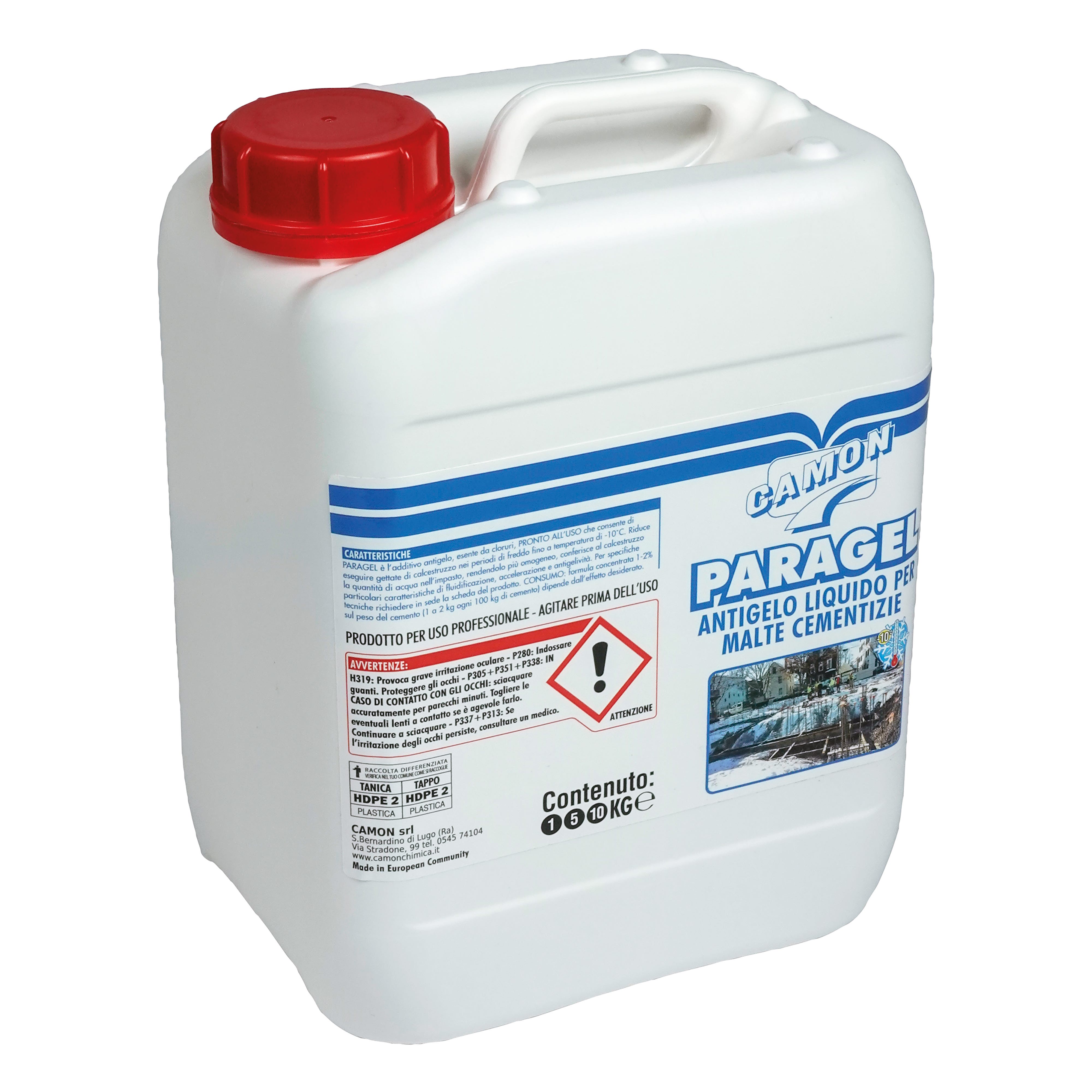 ANTIGELO LIQUIDO CAMON PARAGEL 5 kg ANTIGELO LIQUIDO CAMON PARAGEL 5 kg