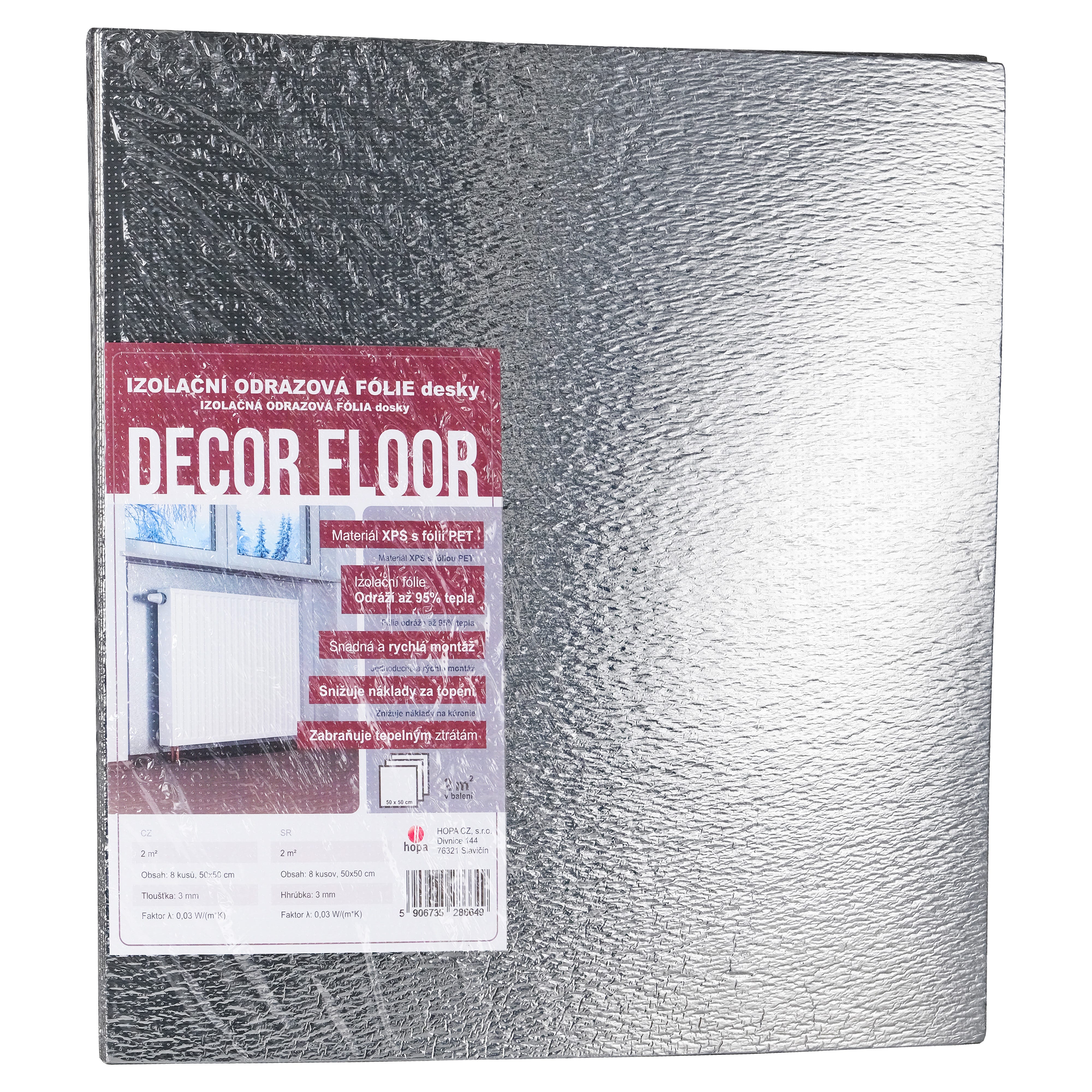 Foglio Isolante Riflettente Per Termosifoni – Alluminio 5 M X 50 Cm, Risparmio Energetico 95%, Tagliabile Su Misura, Senza Adesivo