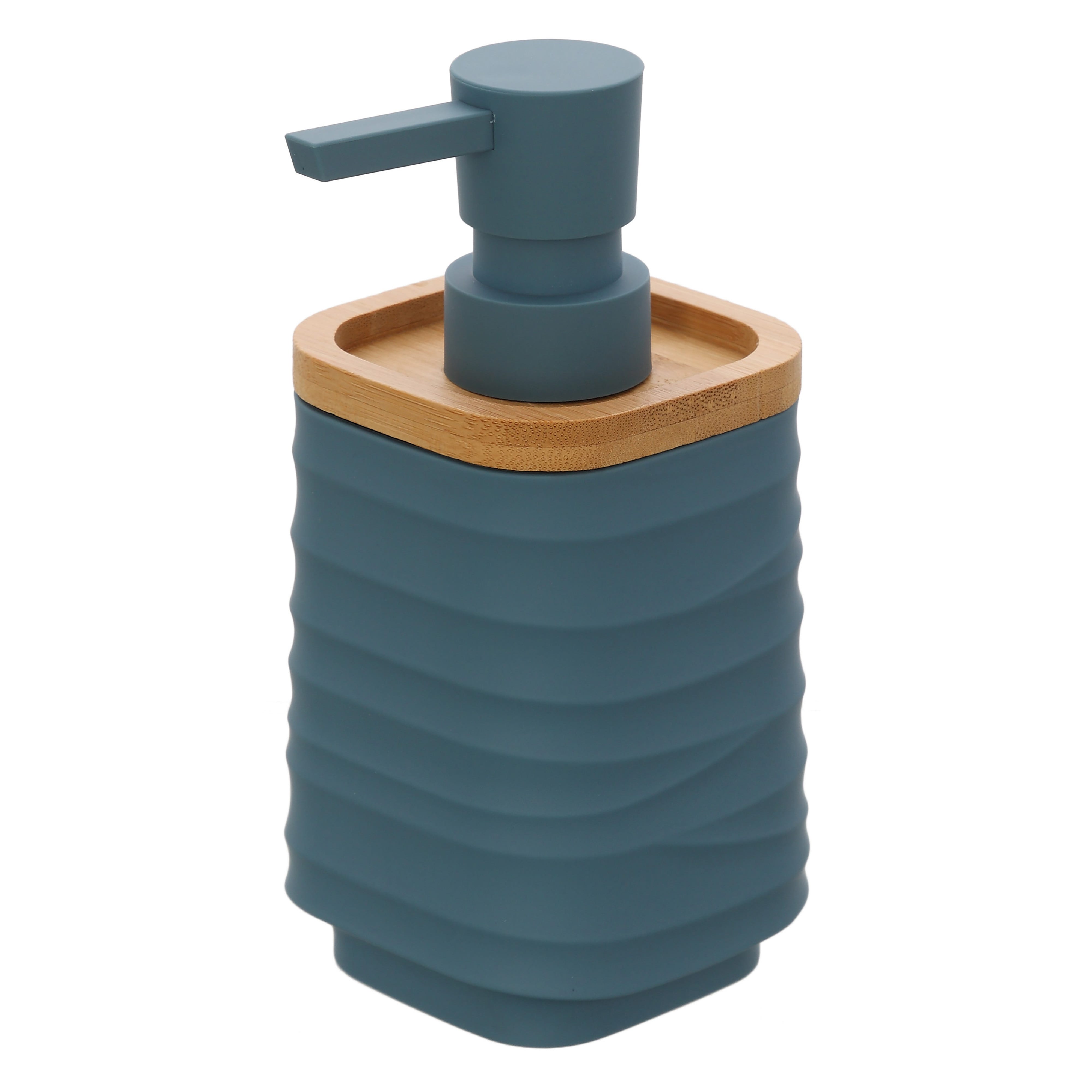 Dispenser Sapone Pure Soap WENKO - Capacità 0.55 Litri, Colore Blu - Foto 4