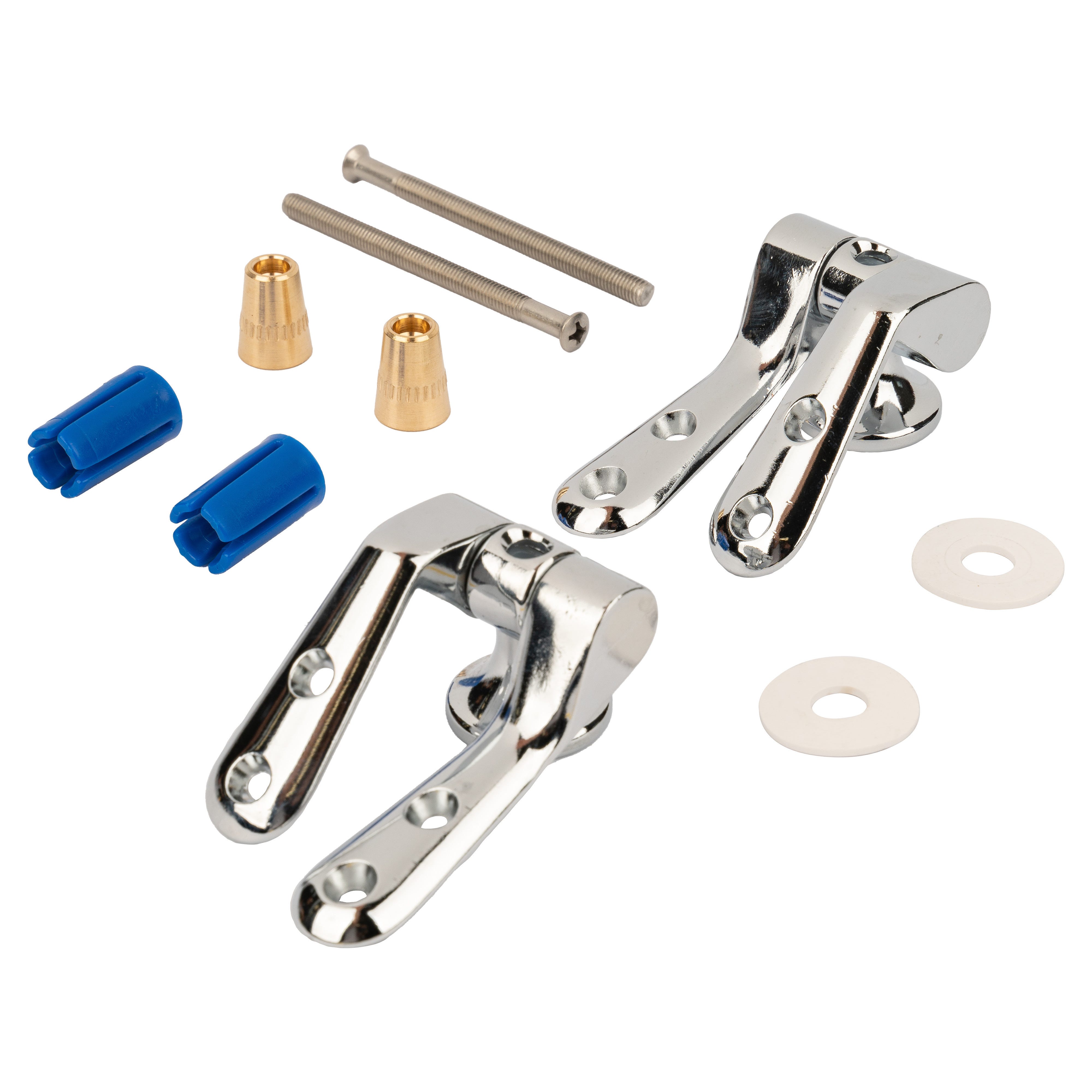 IDEAL STANDARD CERNIERECONCA Cerniere Per Copriwater Tavoletta WC Modello Conca Colore Cromo 91220152
