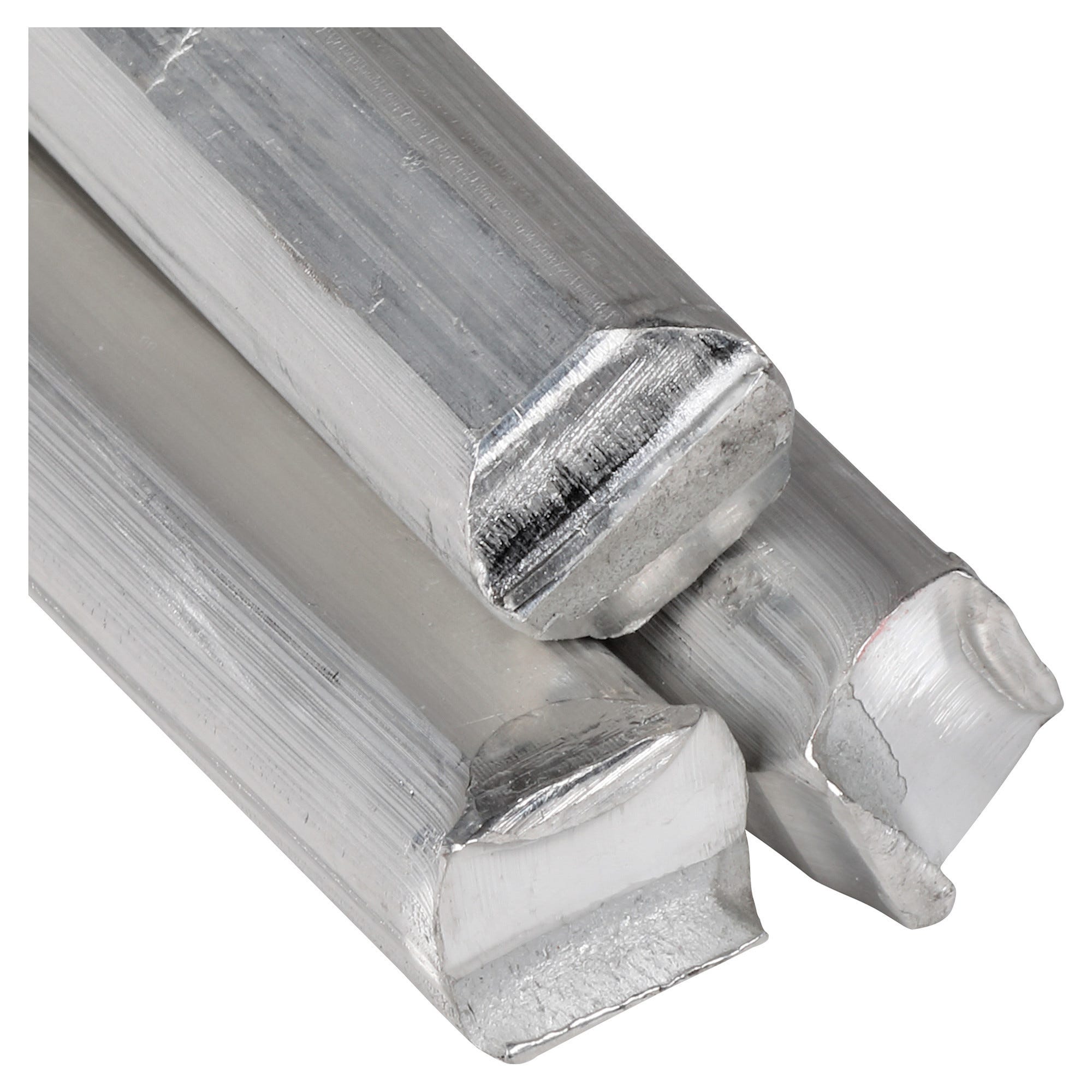 3 BARRETTE SALDANTI ROTHENBERGER SENZA PIOMBO 650 g / 400 mm PER