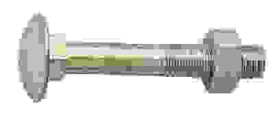 Bulloni A Testa Tonda M6x45mm - Acciaio Zincato, DIN 603, Per Carrelli E Aratri, 100 Pezzi - Foto 12