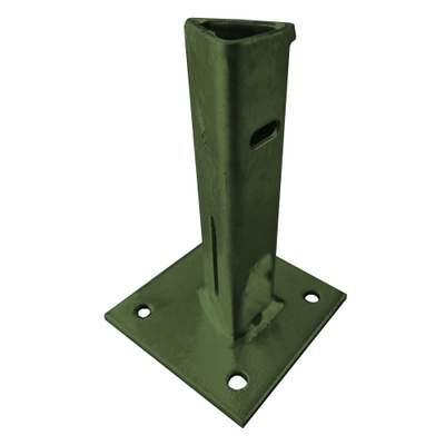 Italfence - Palo a T in ferro plastificato per recinzione verde (Tutte le misure) [H 225cm Italfence - Palo a T in ferro plastificato per recinzione verde (Tutte le misure) [H 225cm