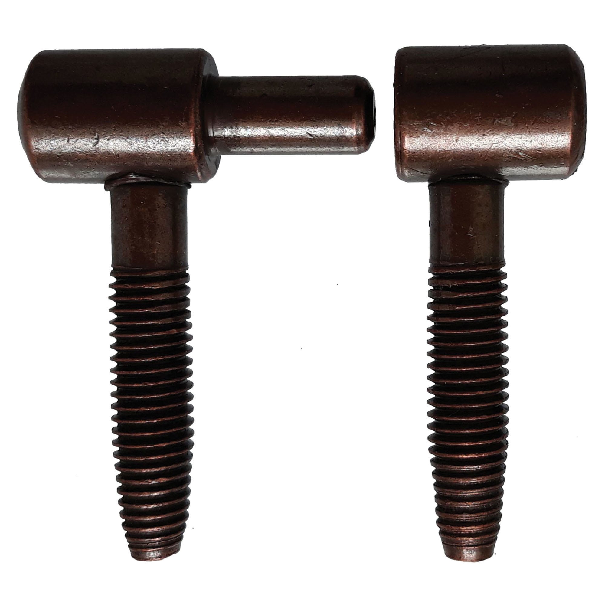 2 Basi Porta Cabochon In Bronzo Antico, Ovali 40x30 Mm, Con Occhiello, Per Creazione Gioielli Fai Da Te Vintage
