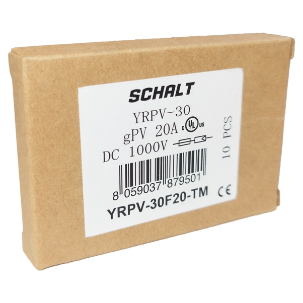 Sourcing Map 10 Fusibili In Ceramica 6x30 Mm 20A 250V Lento A Colpo Per TV E Apparecchi Elettronici
