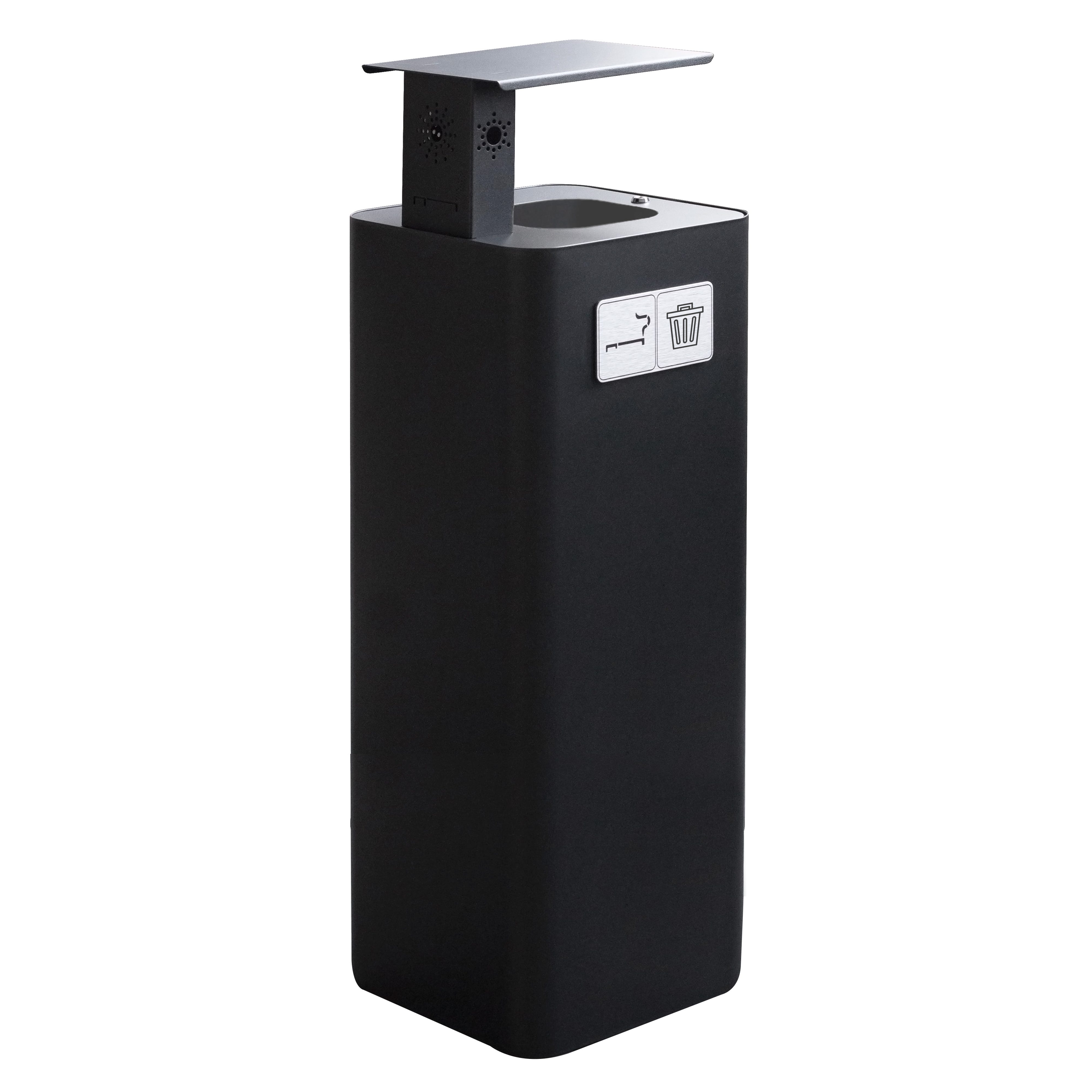 Posacenere Cilindrico Per Auto 70x75 Mm: Nero, Si Inserisce Nel Portabicchieri, Anti-odore - 3