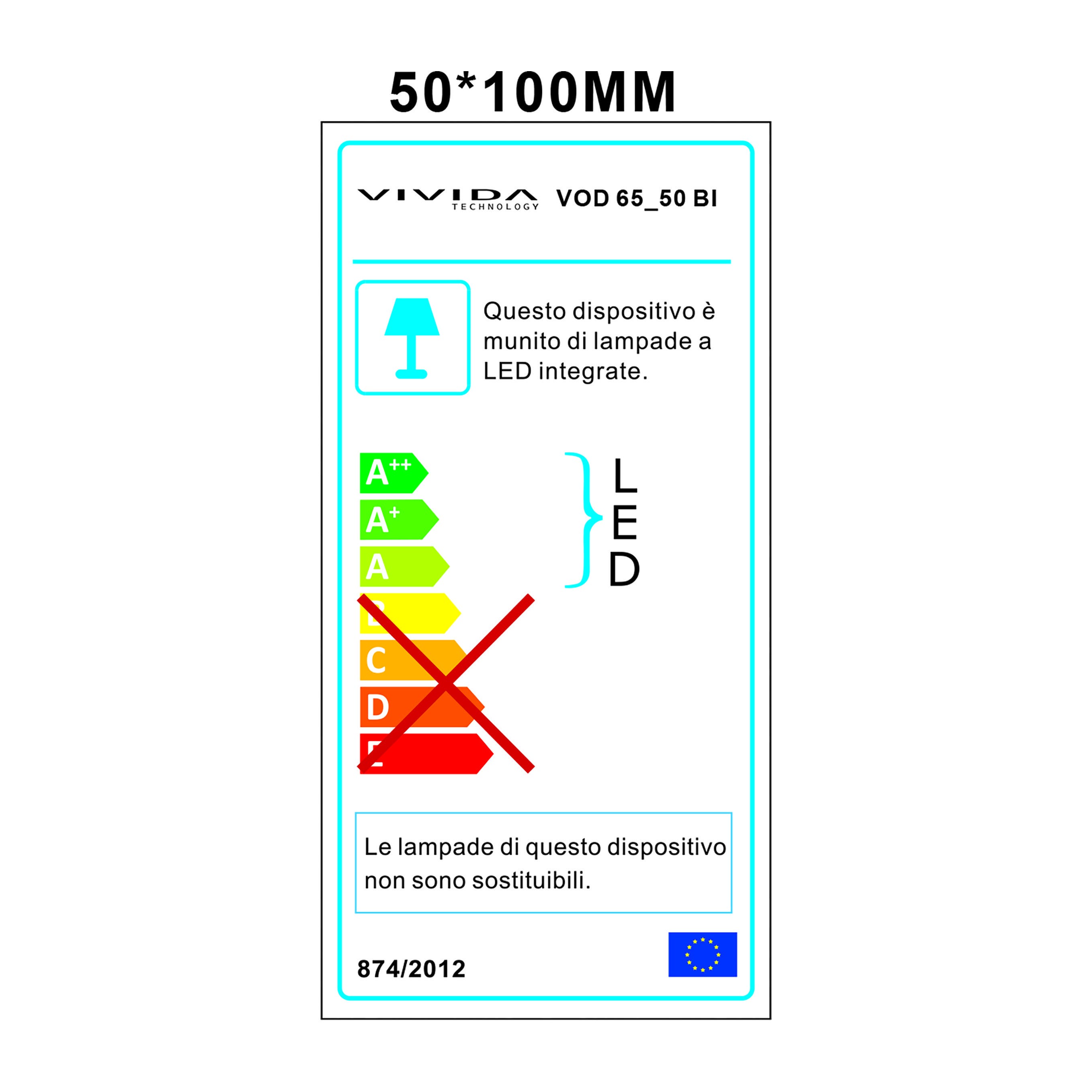 Bapro 6 Faretti LED 50W Esterni – Impermeabile IP65, Bianco Freddo 6000K, 120°, Per Giardino, Garage, Terrazza