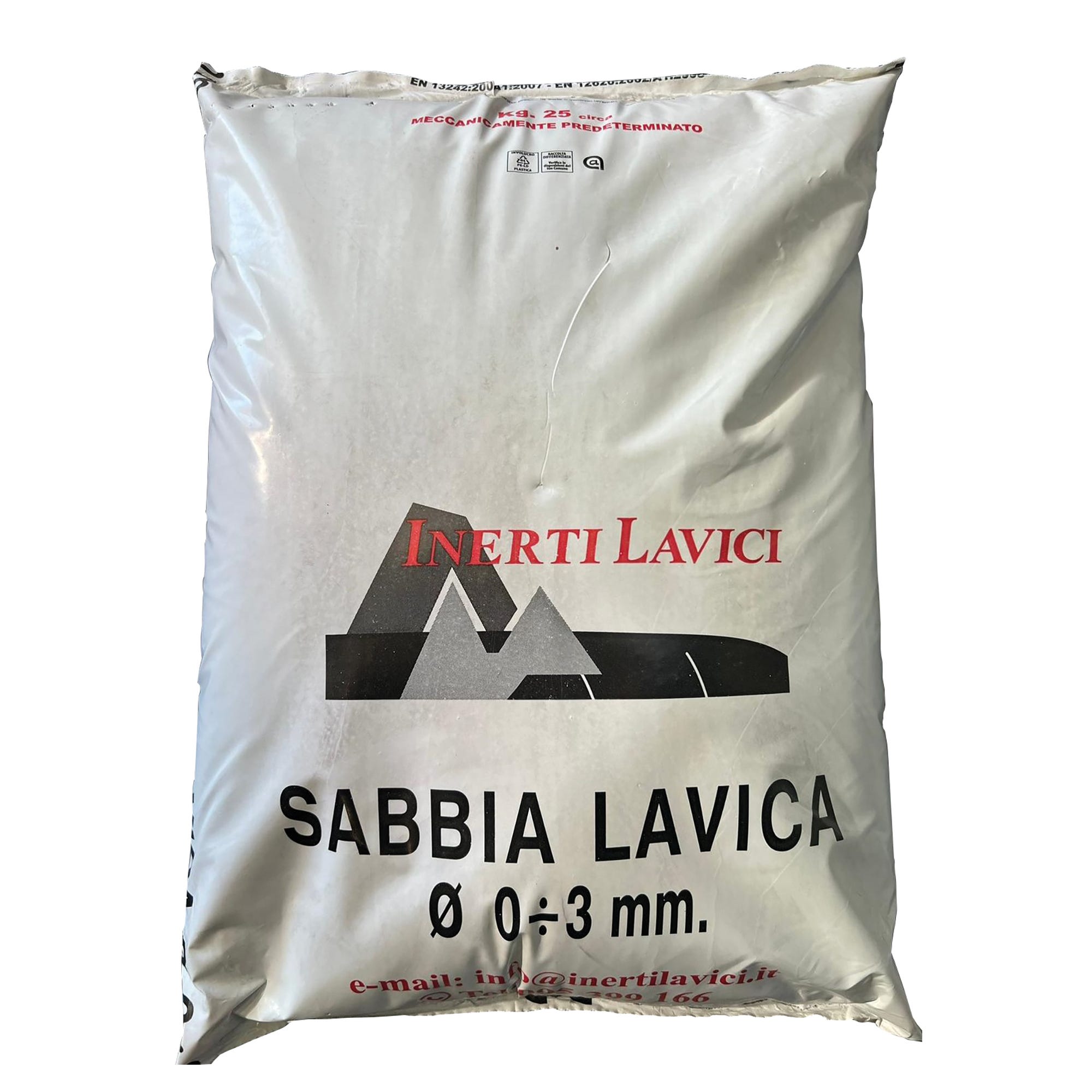 Ghiaia Di Basalto Lavico Dell'Etna 4-16 Mm - Sacco Da 25 Kg, Per Barbecue A Gas, Acquari, Giardini, Vasi, Decorazioni Grigio