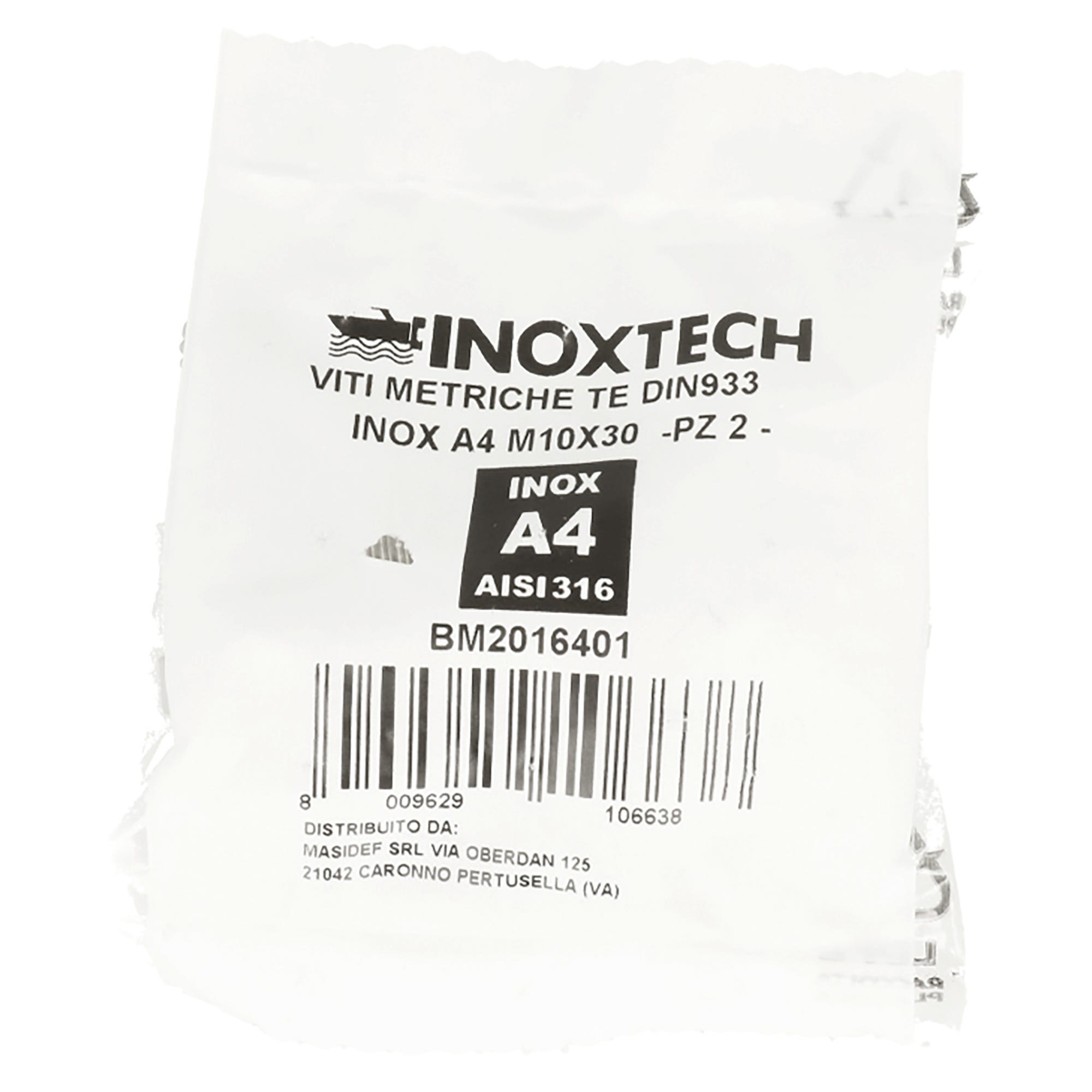 Viti In Titanio M10x20-90mm ASPEED – Testa Esagonale Interna/Esterna, Passo 1,5 Mm, Grado 5