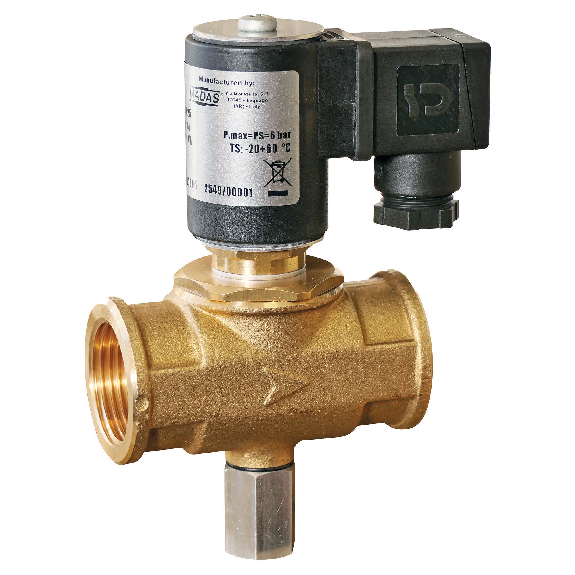 Netatmo Valvola Elettrovalvola In Ottone Viton 1/2" NPT - 110V-120V CA, Normalmente Chiusa - Per Acqua, Aria, Gas, Olio Ventola Aspirazione Bagno - Foto 8