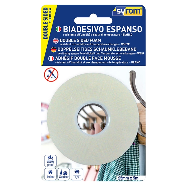 Nastro Biadesivo Resistente | Adesivo Forte Per Fissaggi E - Foto 1