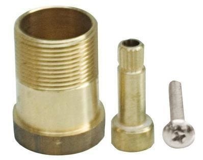 Prolunga Per Rubinetto In Acciaio Inox Filetto 1/2'' - Set 5 Pezzi Da 3/4/5/6/8 Cm - Raccordo Per Miscelatori E Rubinetti