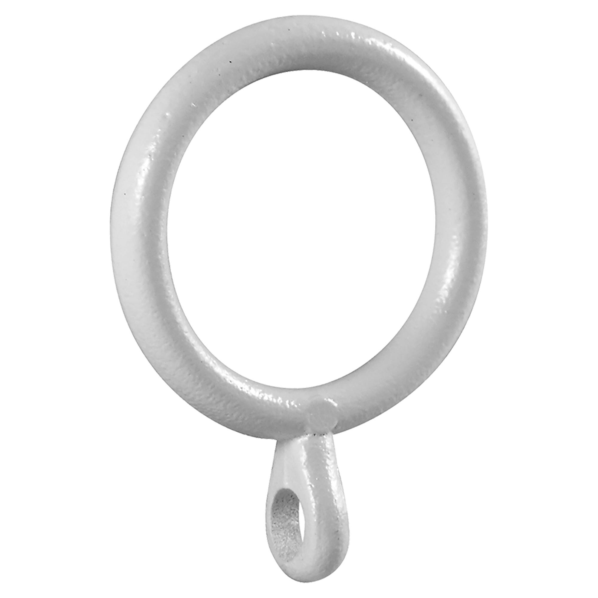 Anelli C-type Doccia Anelli Tenda Doccia Plastica Bianchi - Confezione 12 Pezzi Per Asta Fino A 2,8cm Accessori Bagno - 11