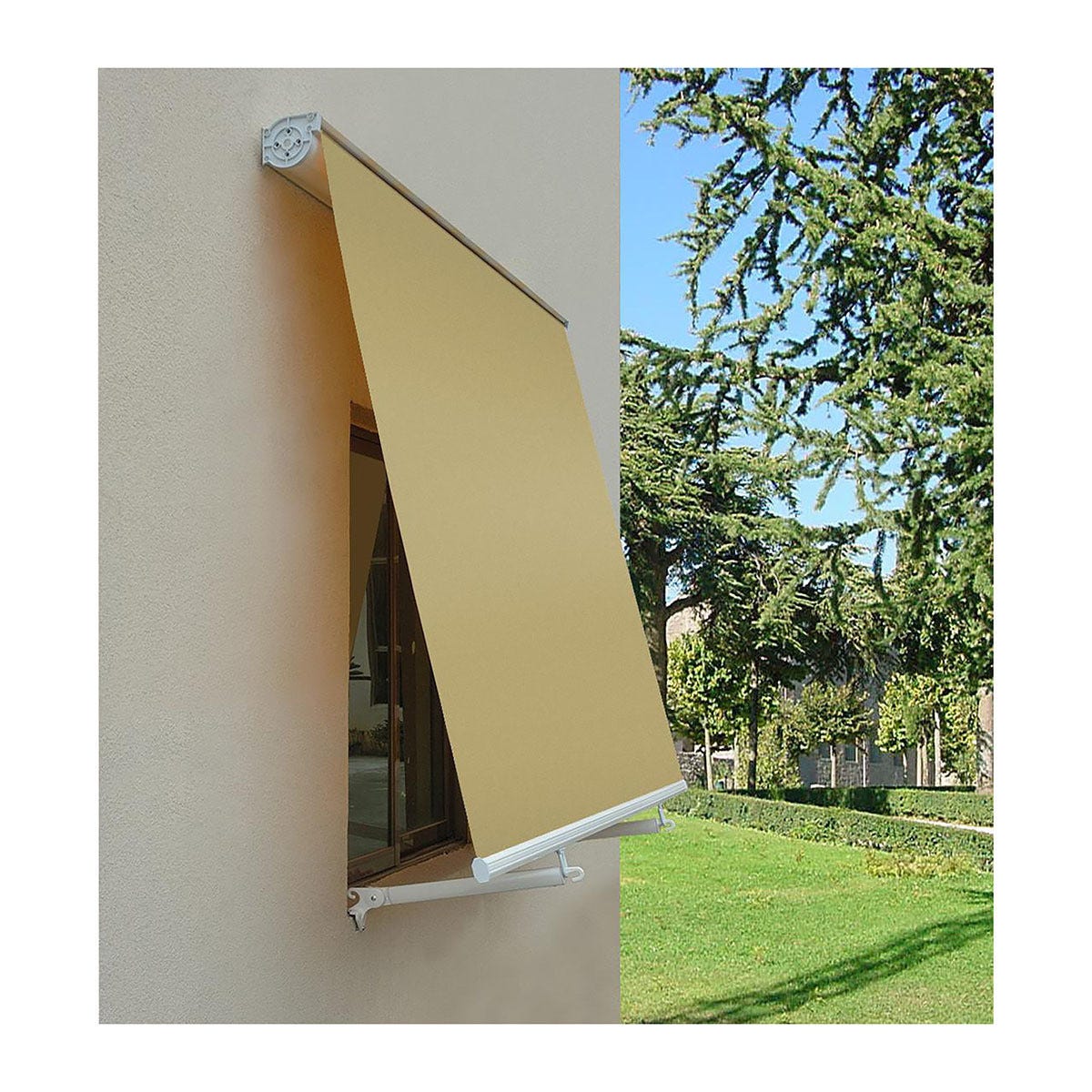 Vendita E Distribuzione Tenda A Caduta Cassonata Con Guide A ZIP - Foto 2