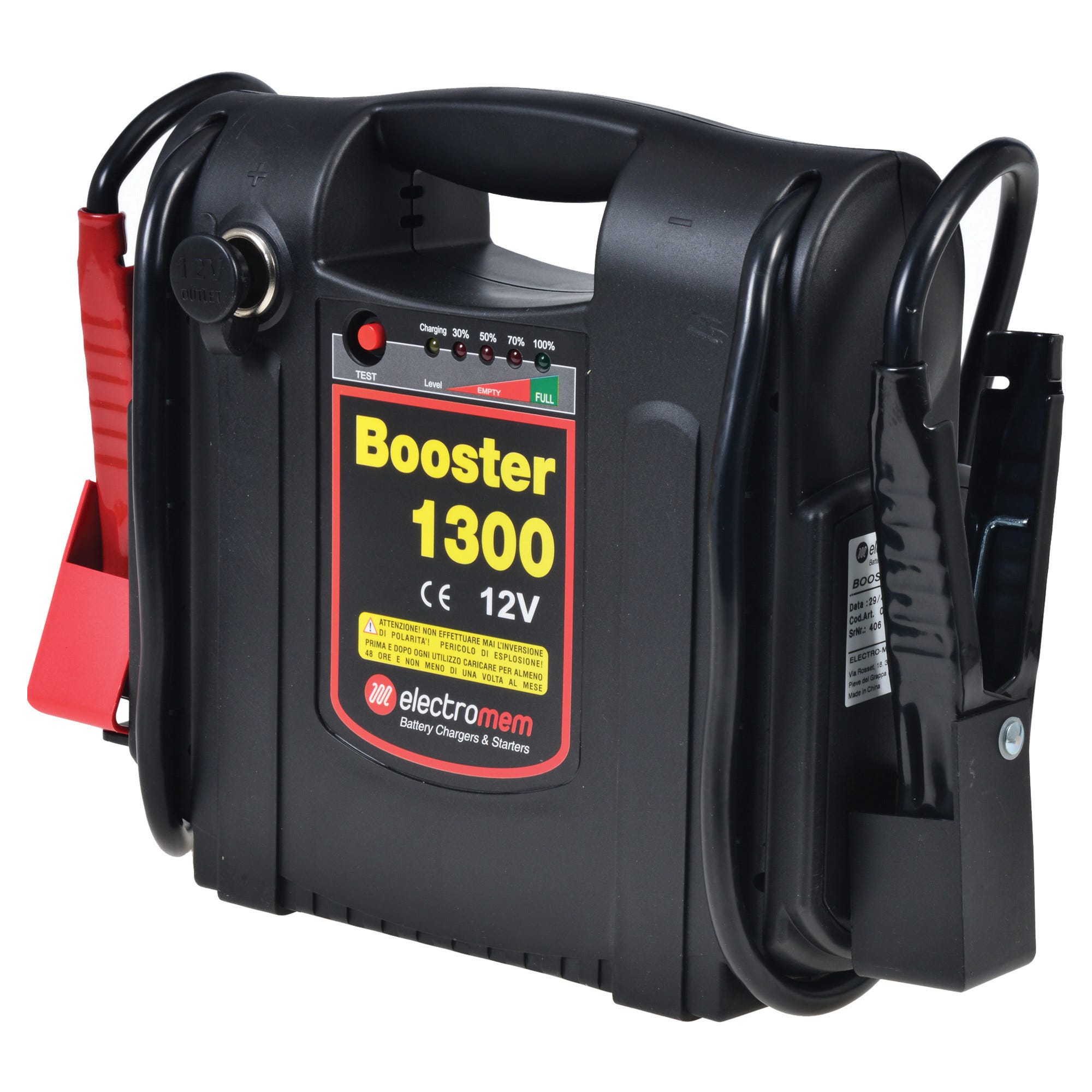 Booster De Démarrage Portable 12/24V – 35Ah, Pour Voiture, Camion, Professionnel