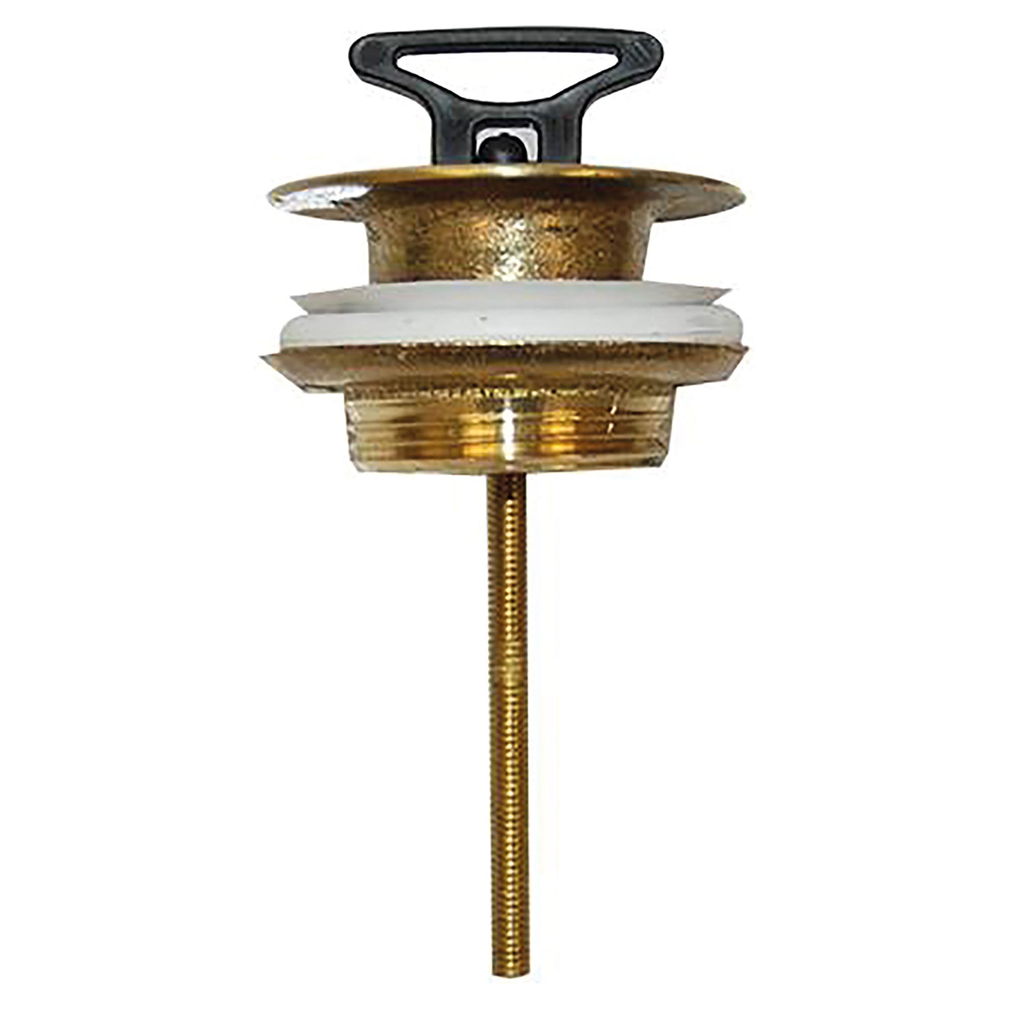 PILETTA PER FONTANA E GIARDINO IN OTTONE GIALLO - Tappo In Gomma Da 1-1/4” | TECOM S27