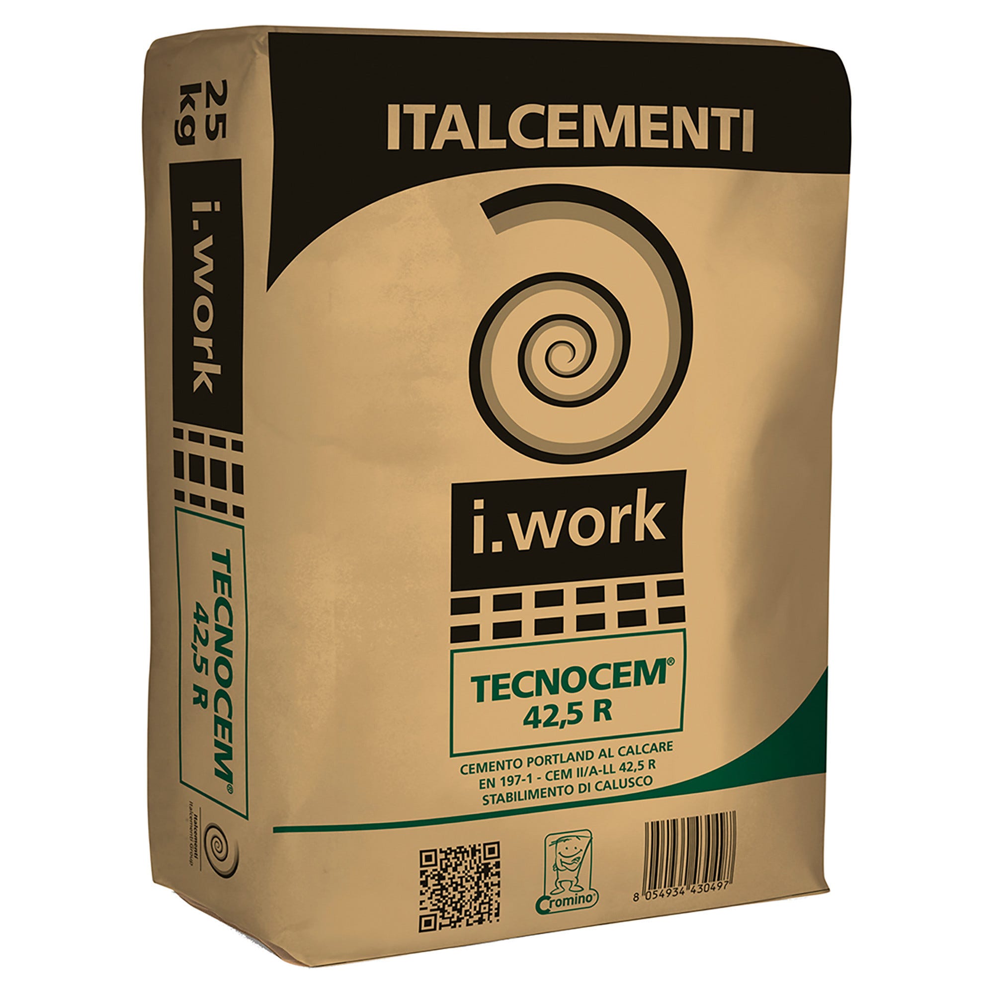 CEMENTO GRIGIO DURACEM ITALCEMENTI 42,5 25 kg