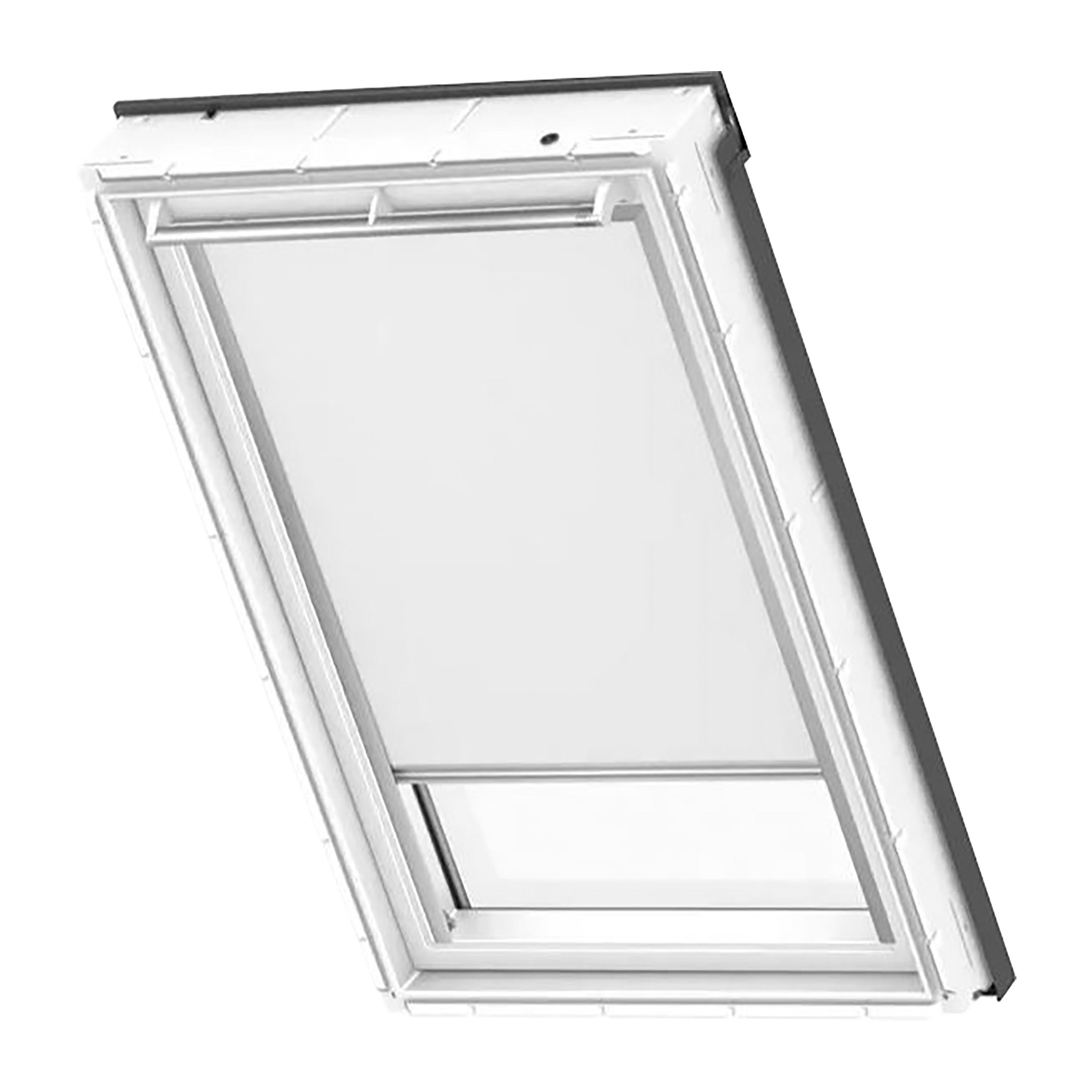Tenda oscurante originale VELUX per C02, Grigio con guida bianca