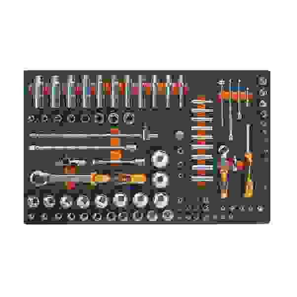 MODULO TERMOFORMATO SOFT BETA M100 CON 98 UTENSILI BETA PER CASSETTIERA