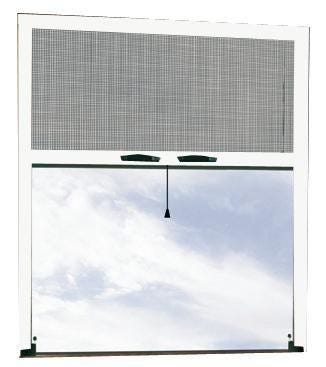 Zanzariera Avvolgibile A Rullo Per Finestre 120x170cm - Montaggio Facile E Frizione Integrata