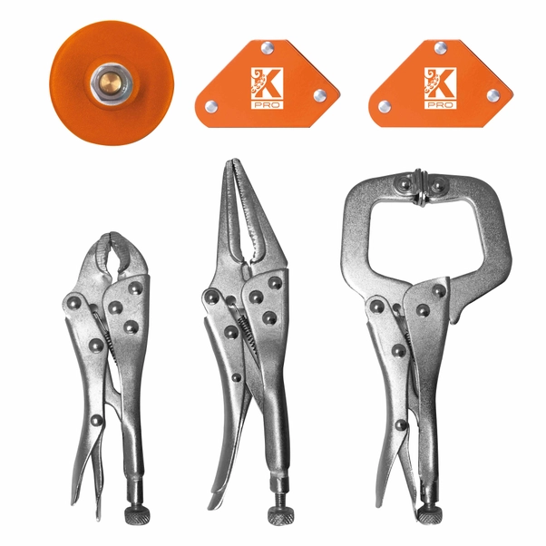 Supporto Terza Mano Con Pinzette Per Saldatura - Autobloccante, Rotazione 360°, Per Gioielli - Foto 14
