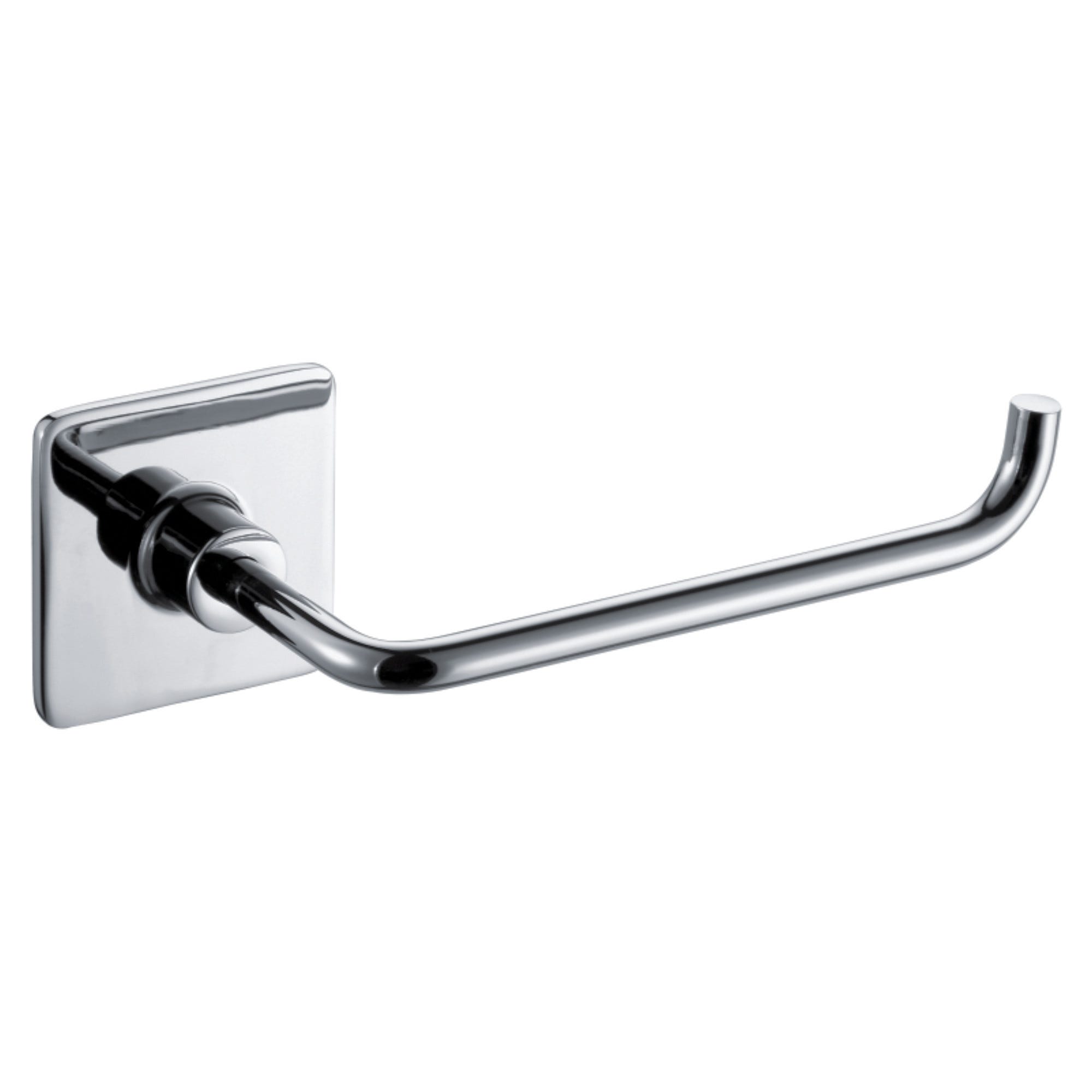 Sagittarius One Portarotolo Da Parete 141S1, Zinco Cromato - Design Moderno, Antiruggine Per Bagno - 2