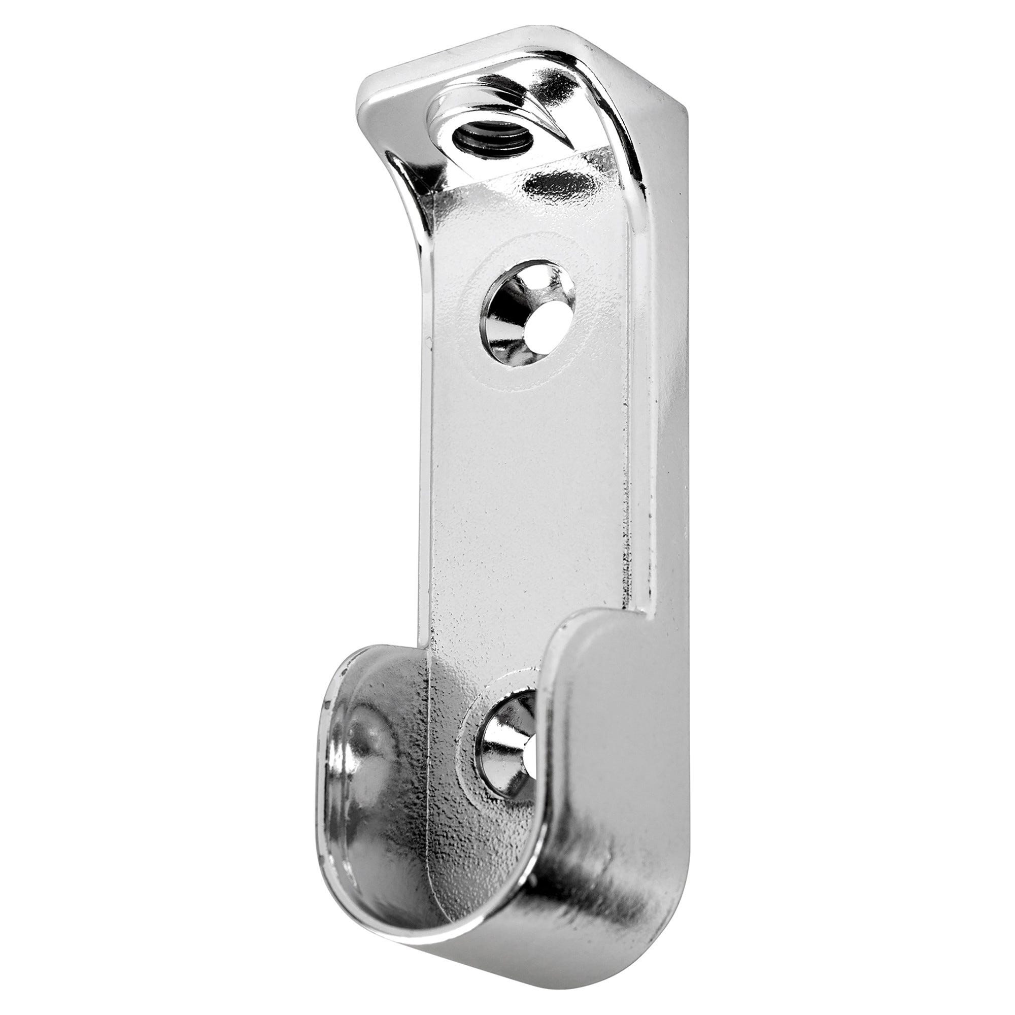 Reggitubo Armadio Ovale Laterale A Soffitto Zama Ottonato Tubo Mm 30X15 | GENÉRICA | US