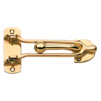 Gancio Fermapersiane Regolabile In Ottone Lucido - Adatto Per Persiane Da 60 A 140 Mm - Funzionale Ed Elegante - Foto 6