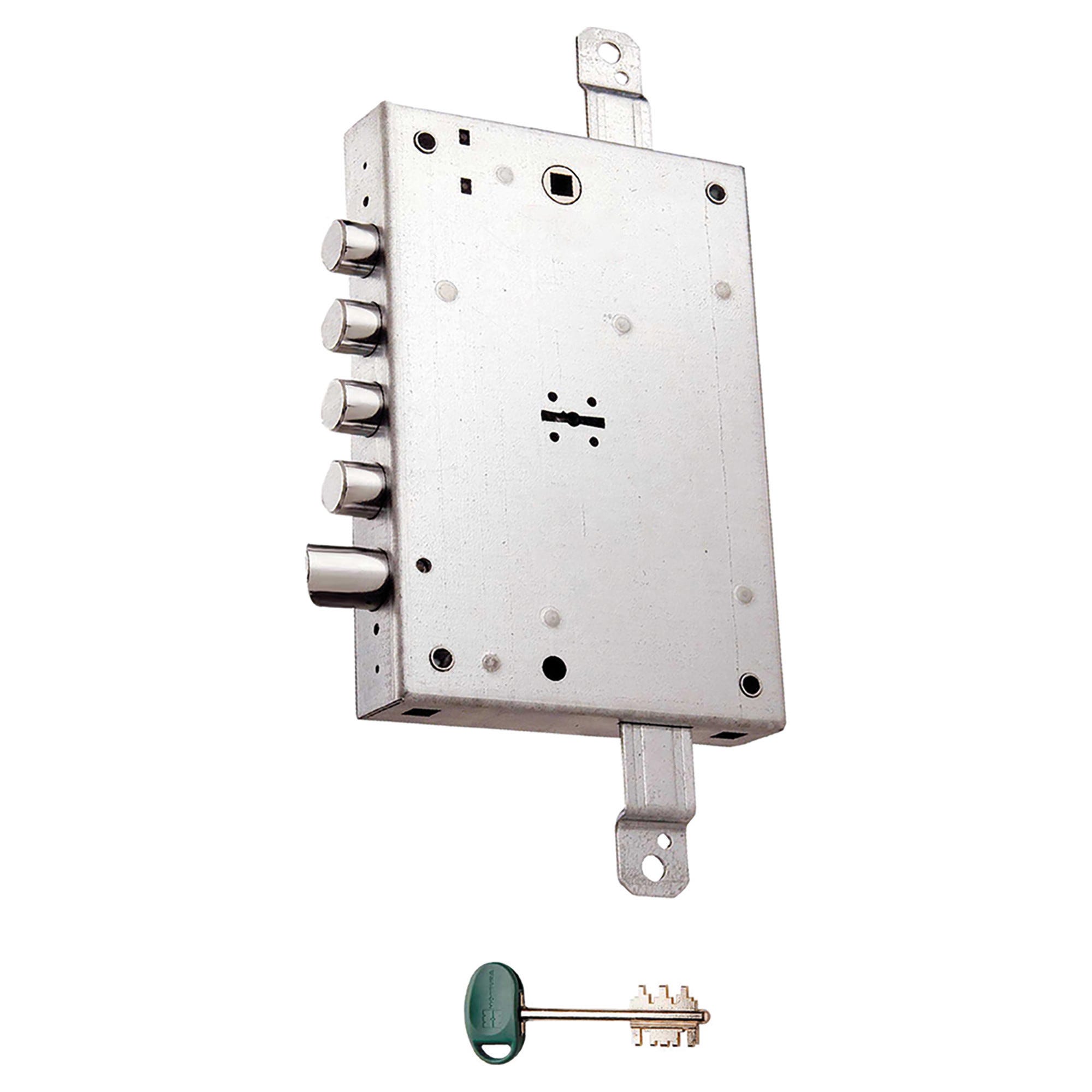 SERRATURA MOTTURA APPLICARE AMBIDESTRA DOPPIA MAPPA 28 mm E63 TRIPLICE ...