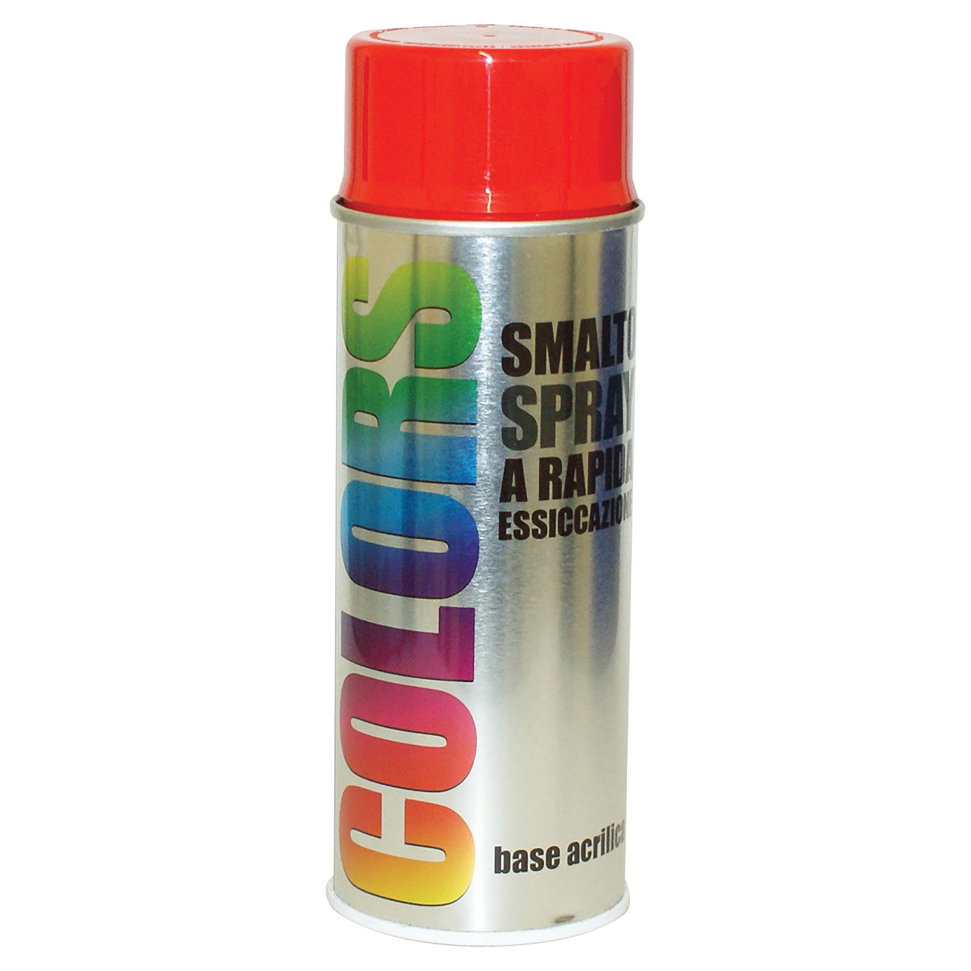 SMALTO SPRAY COLORS MOTIP RAL 3020 ROSSO TRAFFICO 400 Ml 2 - 4 M² CON 1 L - Foto 4