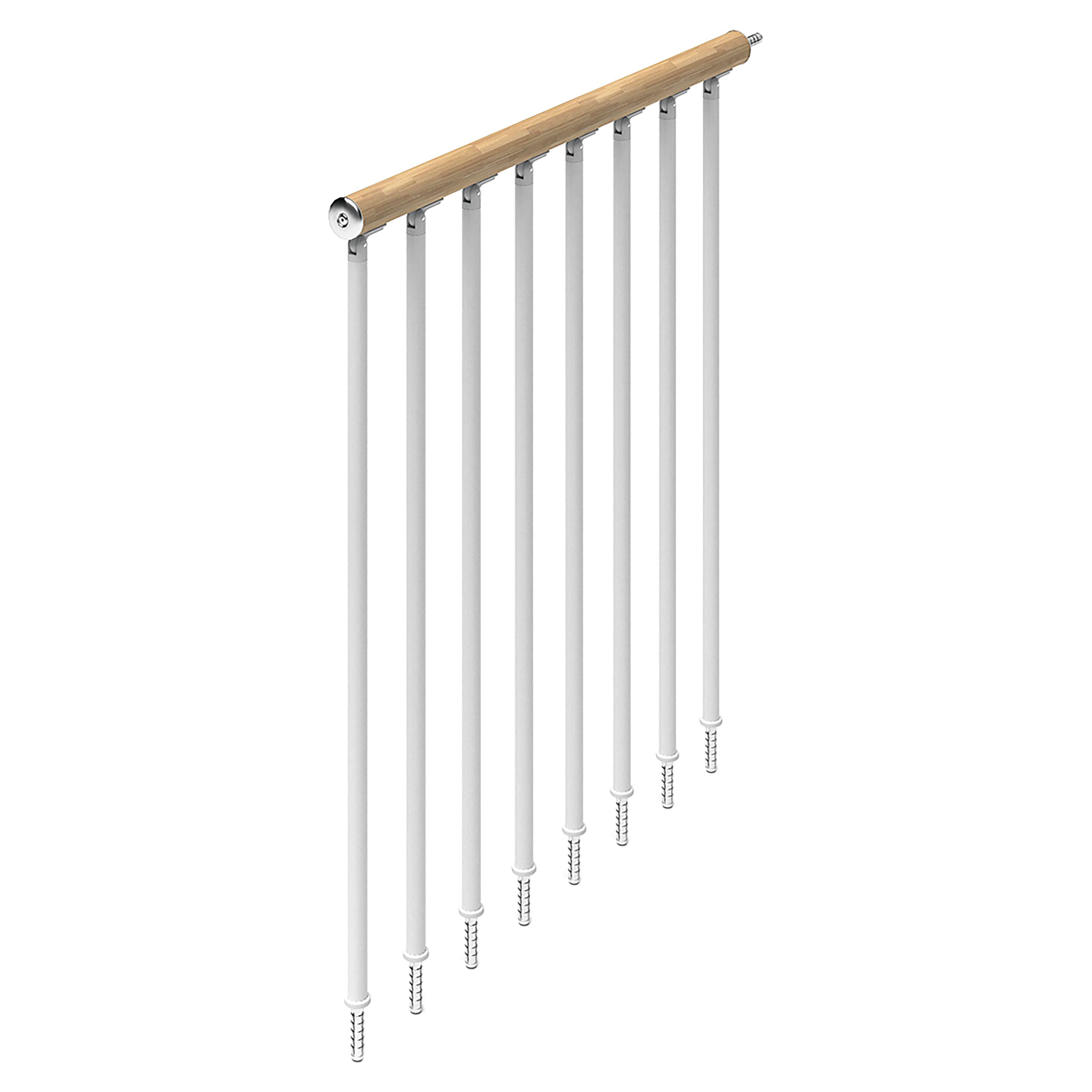 1 * Staffa Corrimano Per Scale Bannister Supporto A Parete - Foto 2