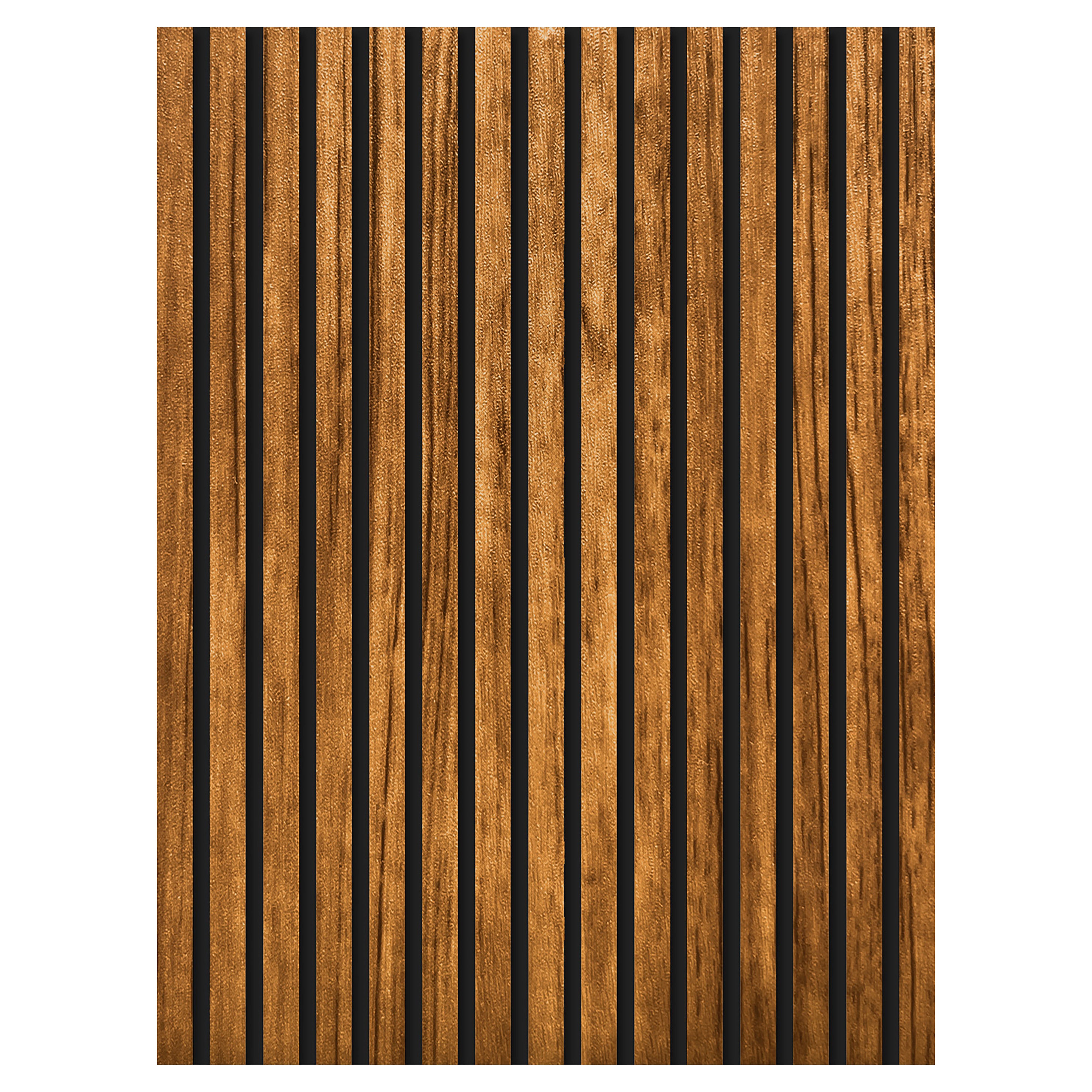 RIVESTIMENTO MDF WALLNUT RESA 1,56 m2/PACCO FORMATO 260x60x2,1cm