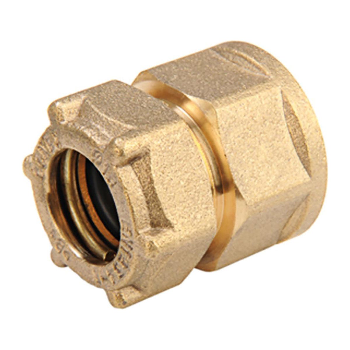 RM179E - Raccordo dirto a pressare multipinza, con calotta Eurocono