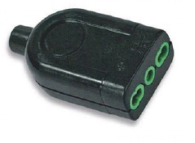 Spina Elettrica VELAMP 2P+T - 10A 230V Bianco Opaco Con Certificazione IMQ - Foto 2