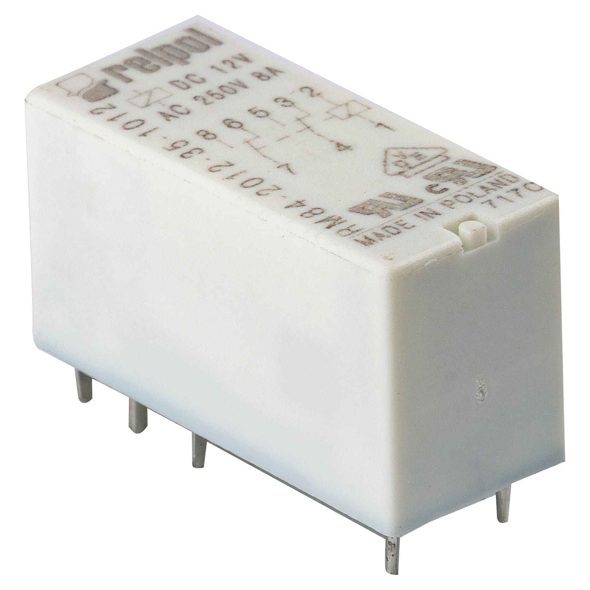RELE' 12V 2 SCAMBI 8A RM84-2012-35-1012