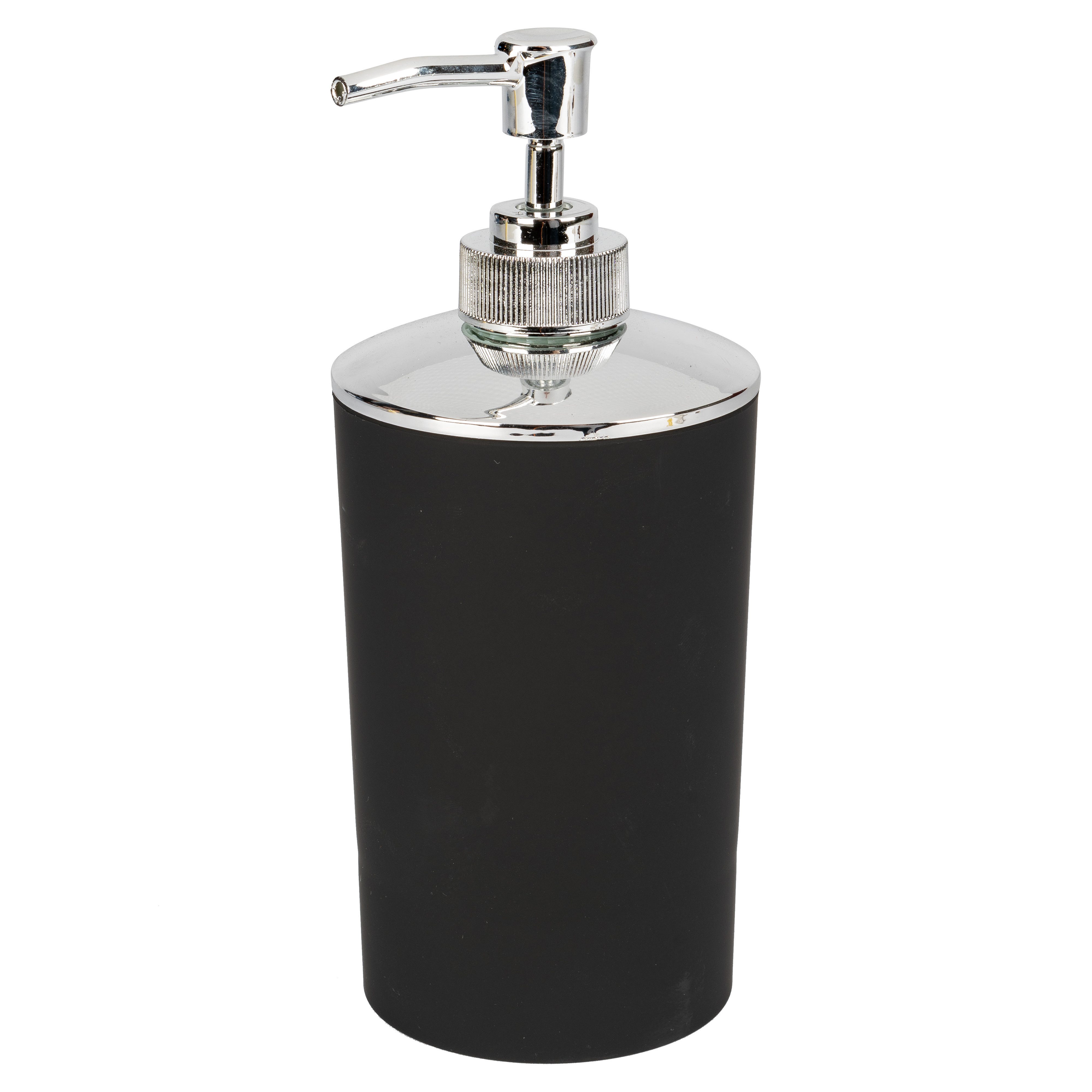 Dispenser Sapone Liquido Nero Da 1L A Parete - Per Bagno Casa, Ufficio, Hotel, Dosaggio Controllato - Foto 4